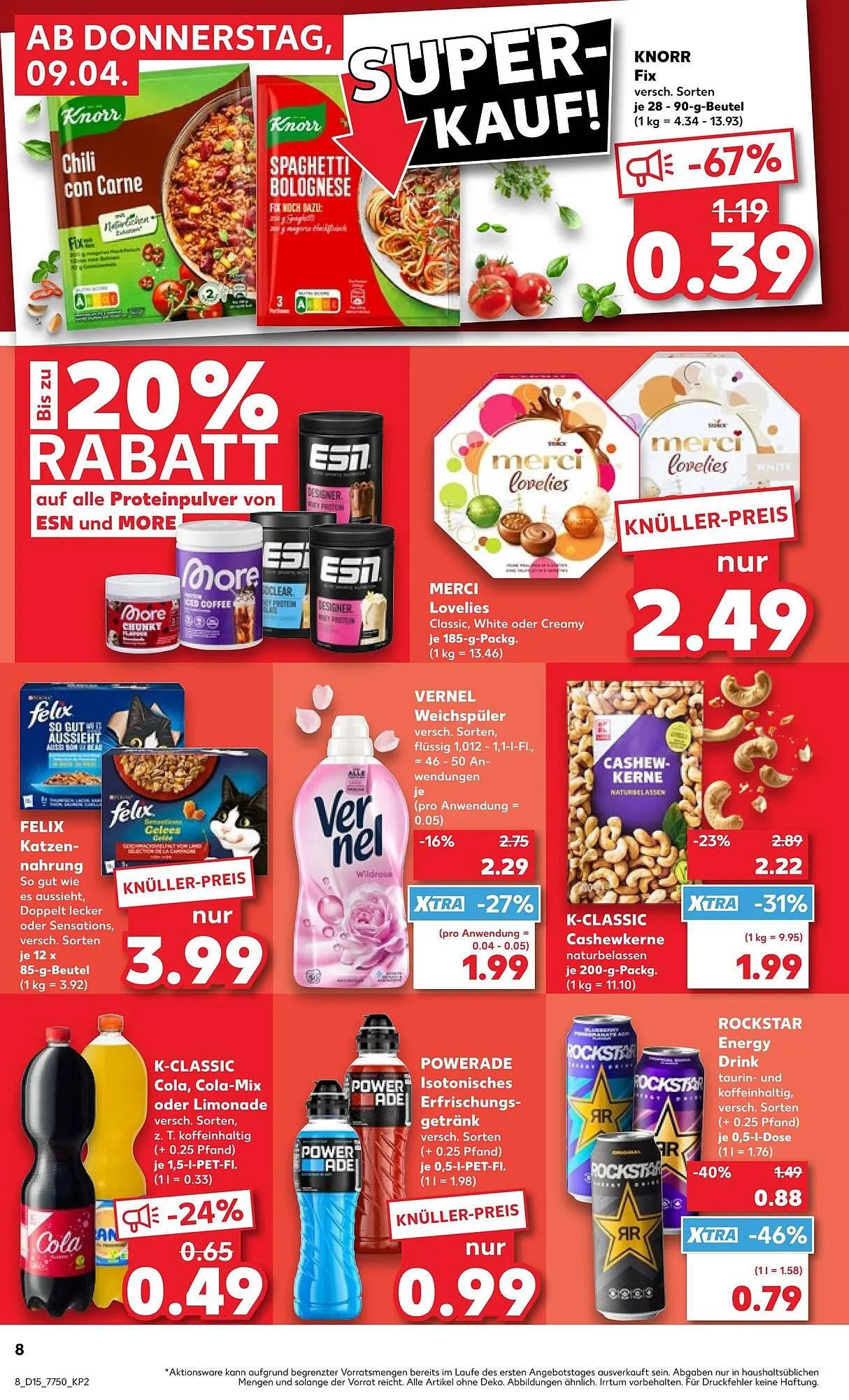 Kaufland Prospekt von 7. April bis 9. April 2026 - Prospekt seite 20