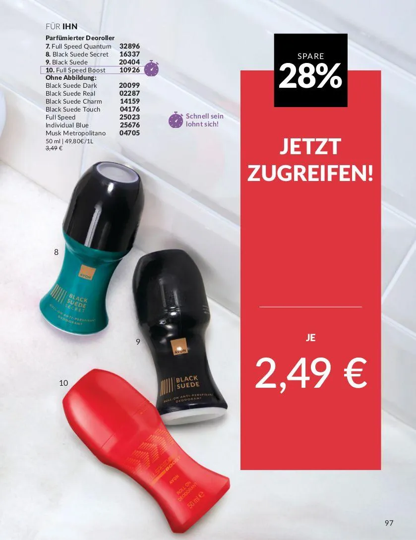 Avon Aktueller Prospekt von 7. Mai bis 21. Mai 2025 - Prospekt seite 97