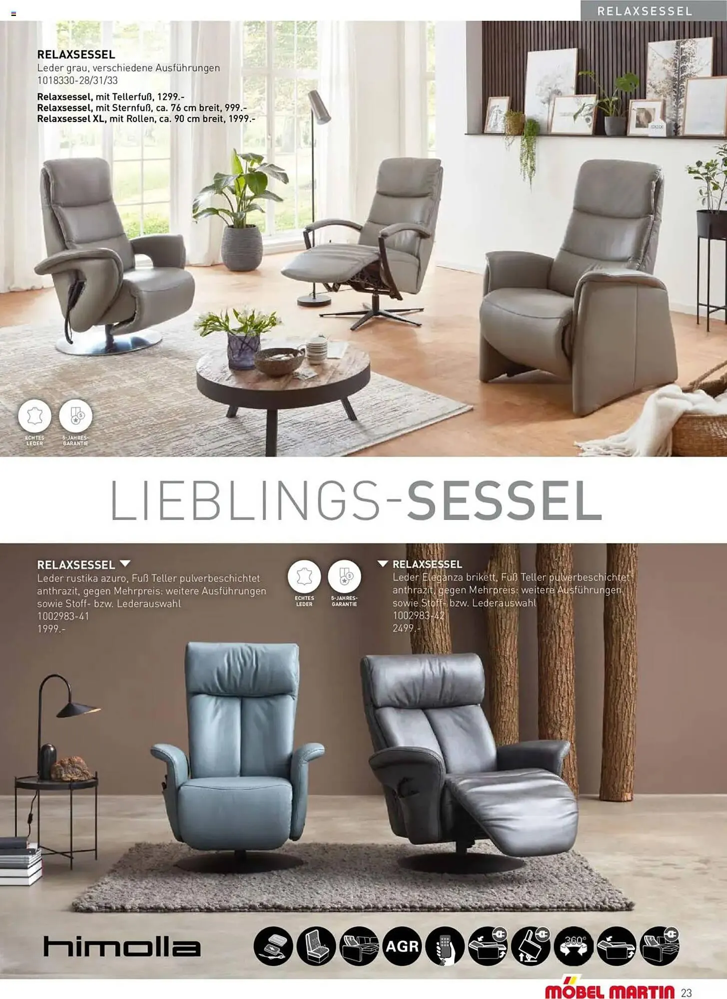 Möbel Martin Prospekt von 30. August bis 31. Dezember 2025 - Prospekt seite 23