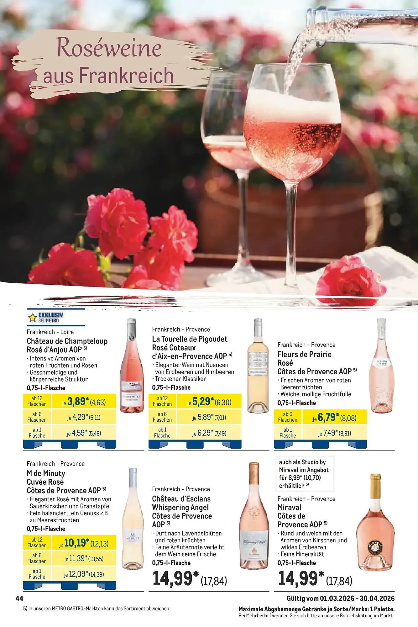 METRO Prospekt von 22. März bis 28. März 2026 - Prospekt seite 44