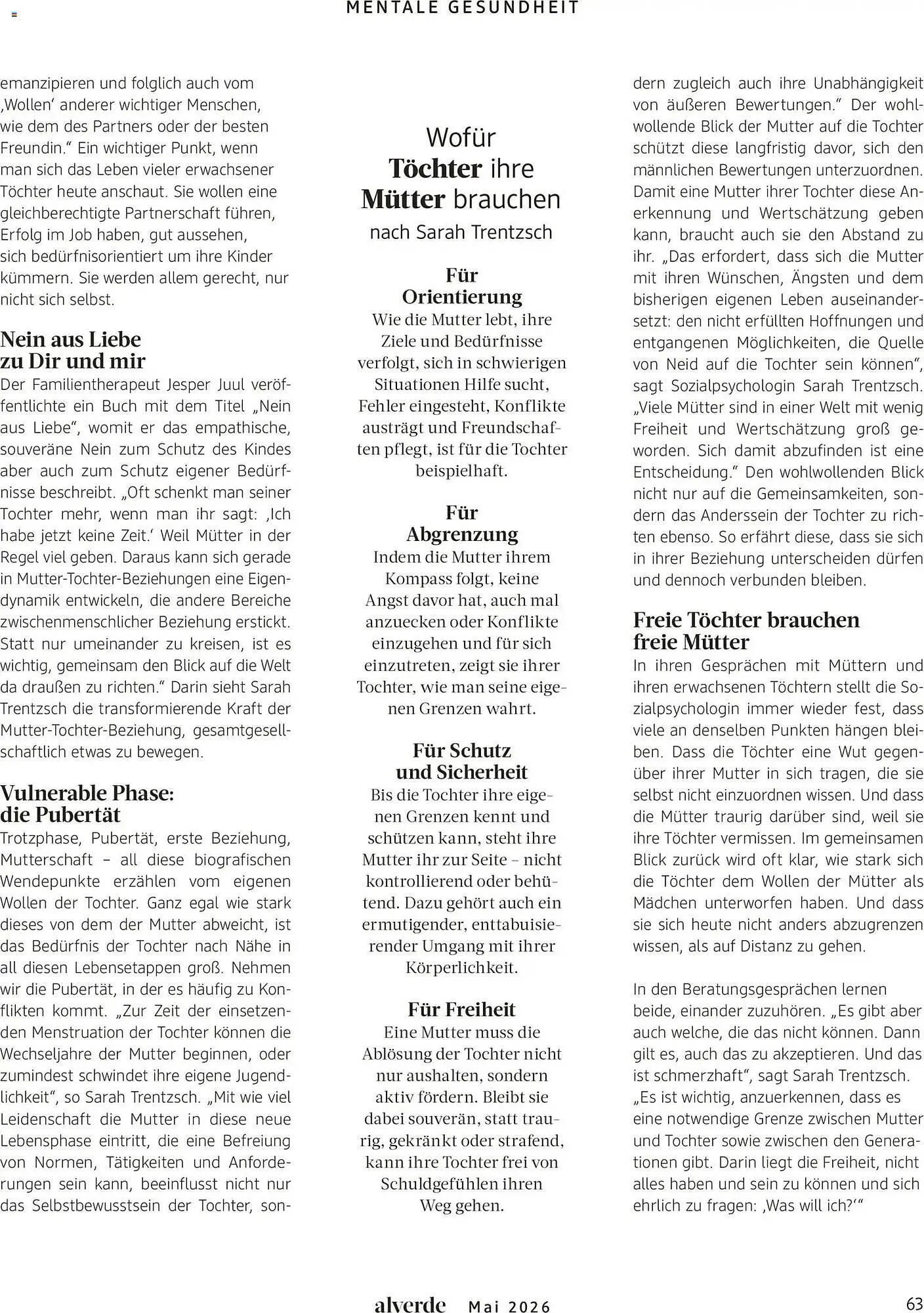 Dm drogerie Magazin von 1. Mai bis 31. Mai 2026 - Prospekt seite 63