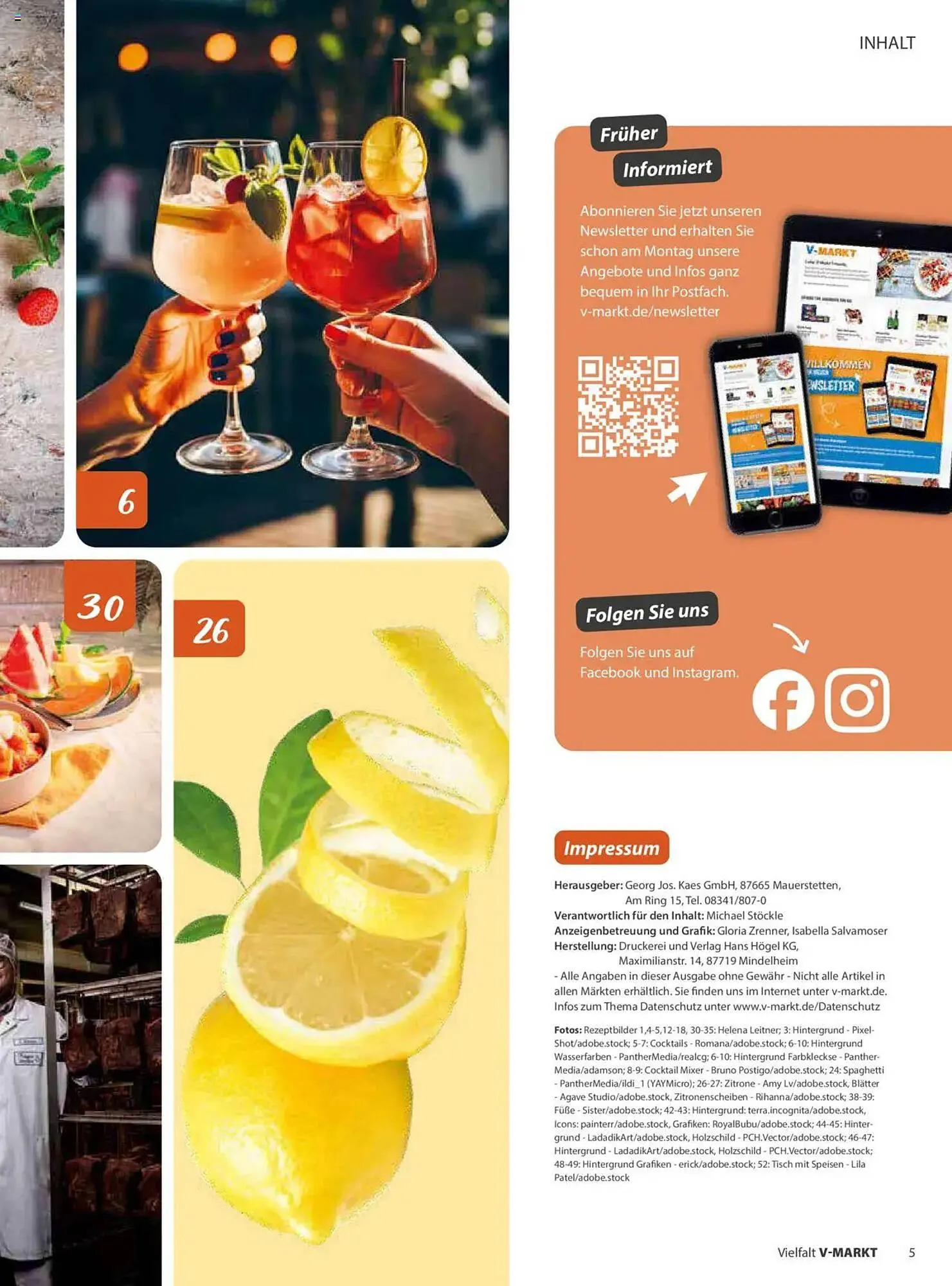 V Markt Prospekt von 1. Juli bis 31. August 2025 - Prospekt seite 5