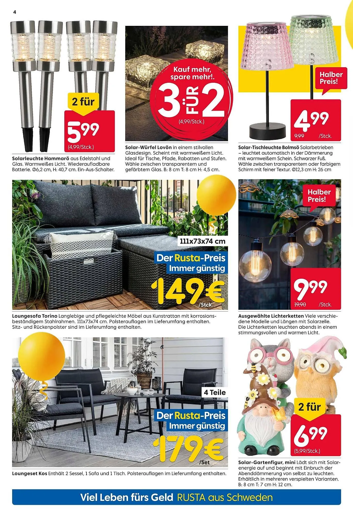 Rusta Prospekt von 11. April bis 17. April 2026 - Prospekt seite 4