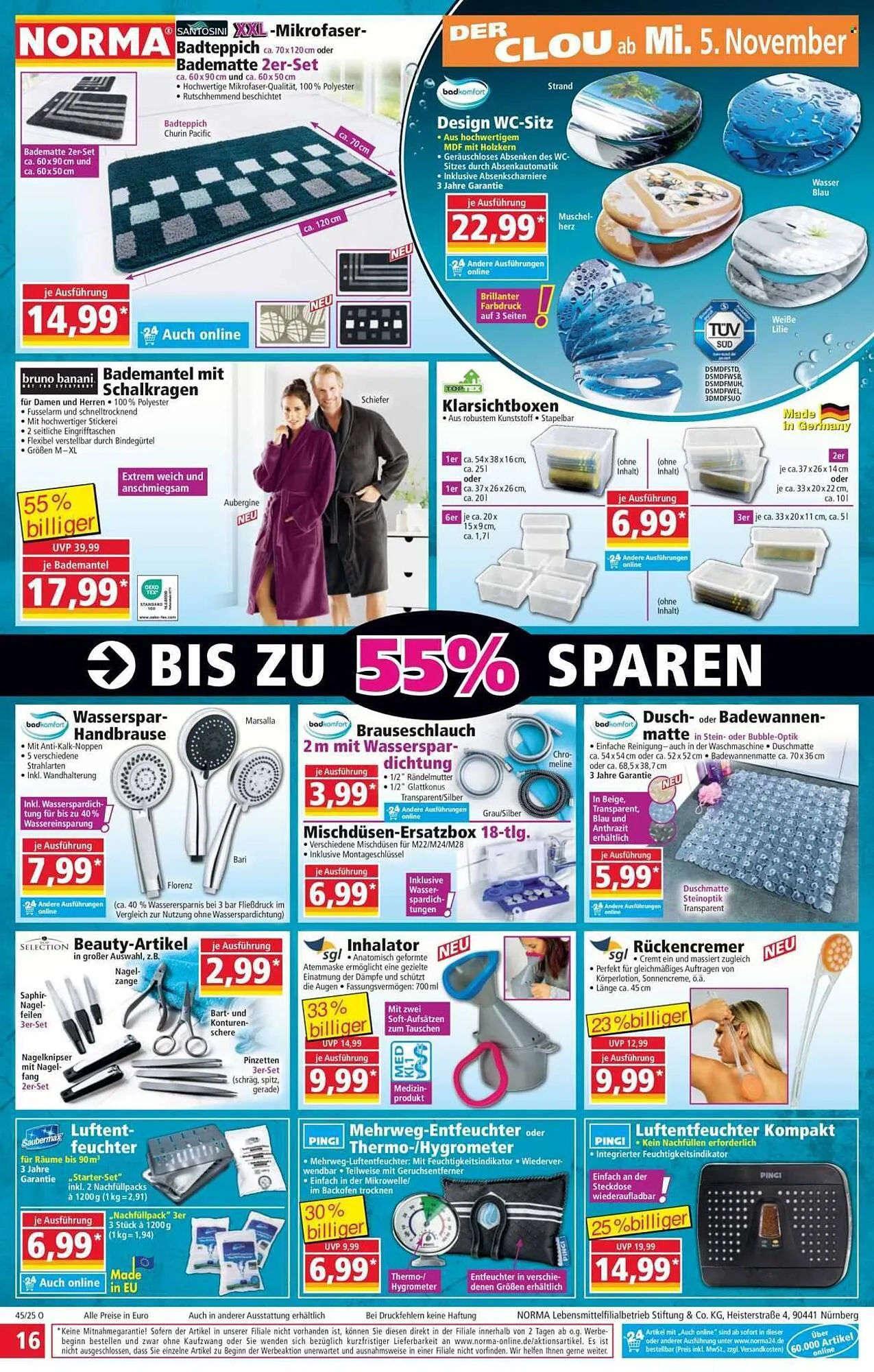 Norma Prospekt von 3. November bis 8. November 2025 - Prospekt seite 16