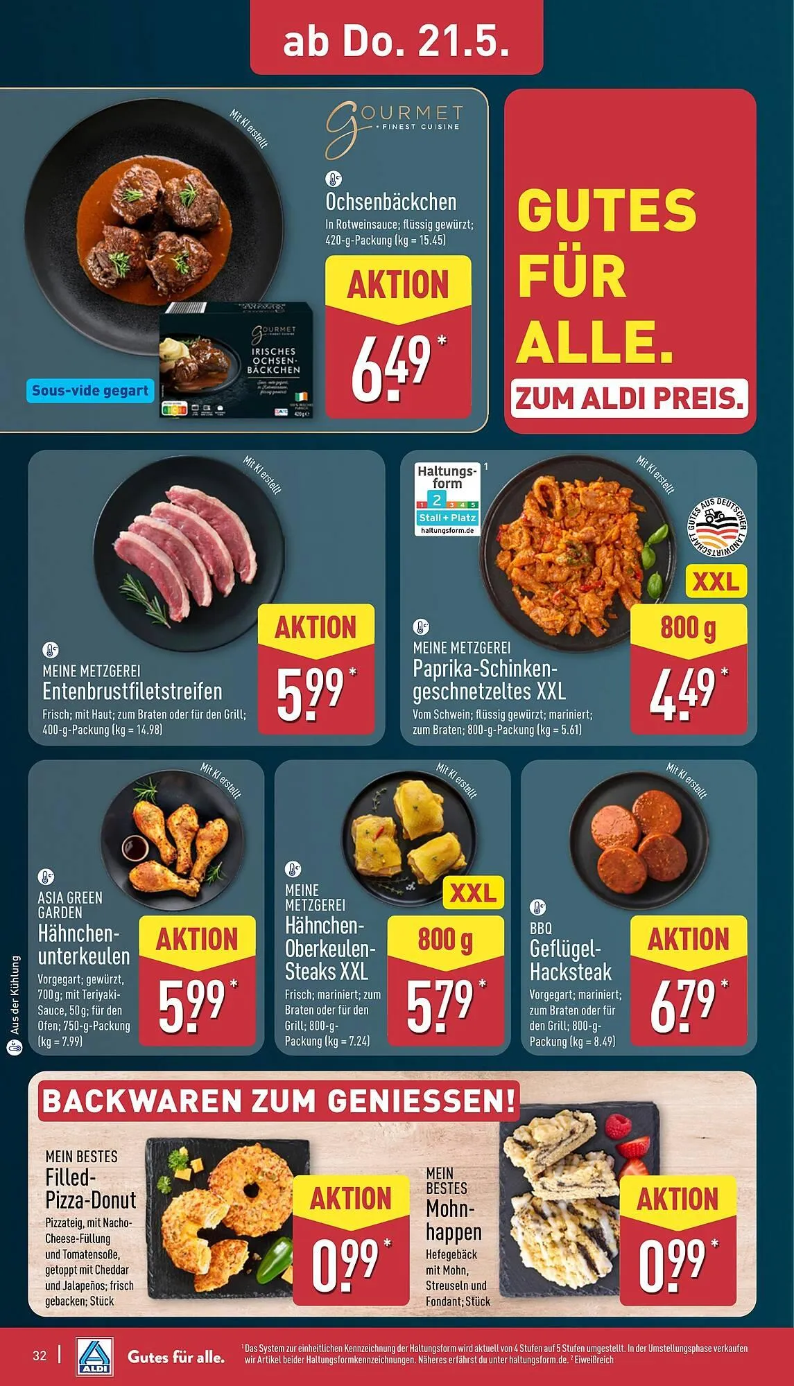 Aldi Nord Prospekt von 18. Mai bis 23. Mai 2026 - Prospekt seite 32