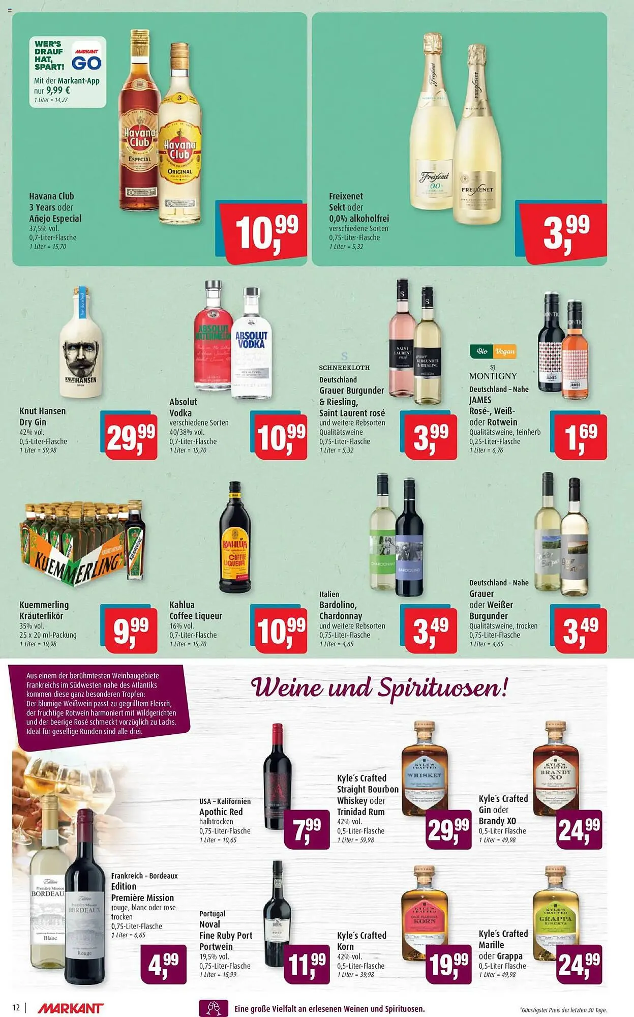 Markant Prospekt von 9. März bis 14. März 2026 - Prospekt seite 12