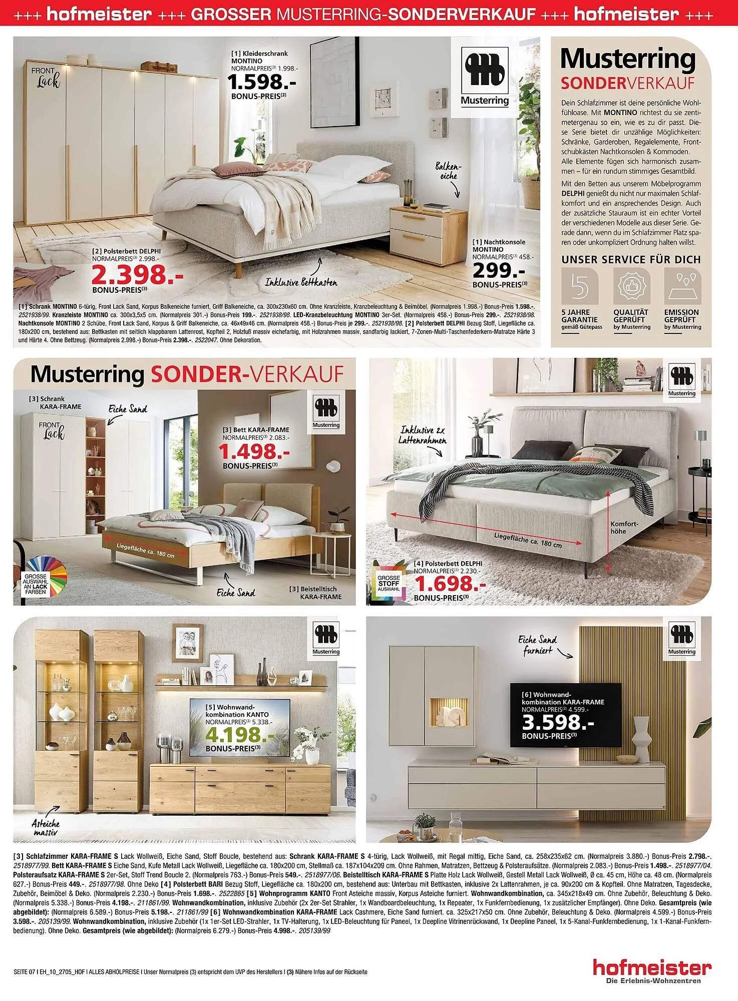 Hofmeister Prospekt von 18. März bis 7. April 2026 - Prospekt seite 7