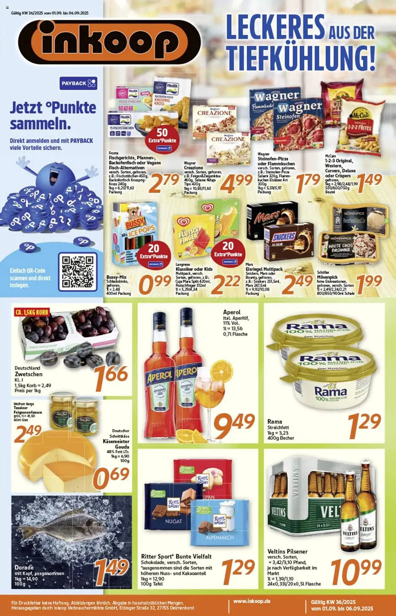inkoop Prospekt von 1. September bis 6. September 2025 - Prospekt seite 1