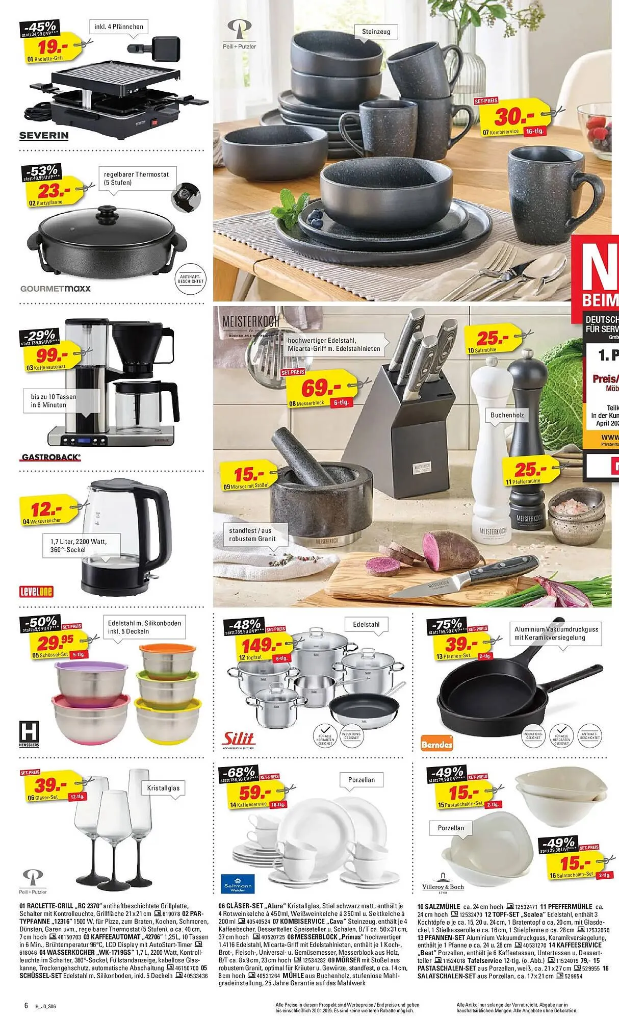 Höffner Prospekt von 23. Dezember bis 20. Januar 2026 - Prospekt seite 6