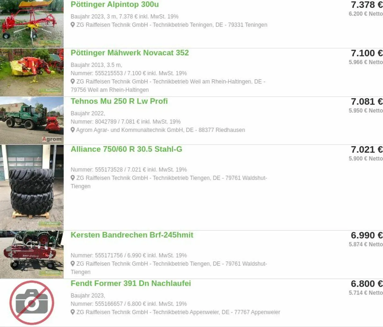 ZG Raiffeisen Aktueller Prospekt von 7. April bis 16. April 2025 - Prospekt seite 26