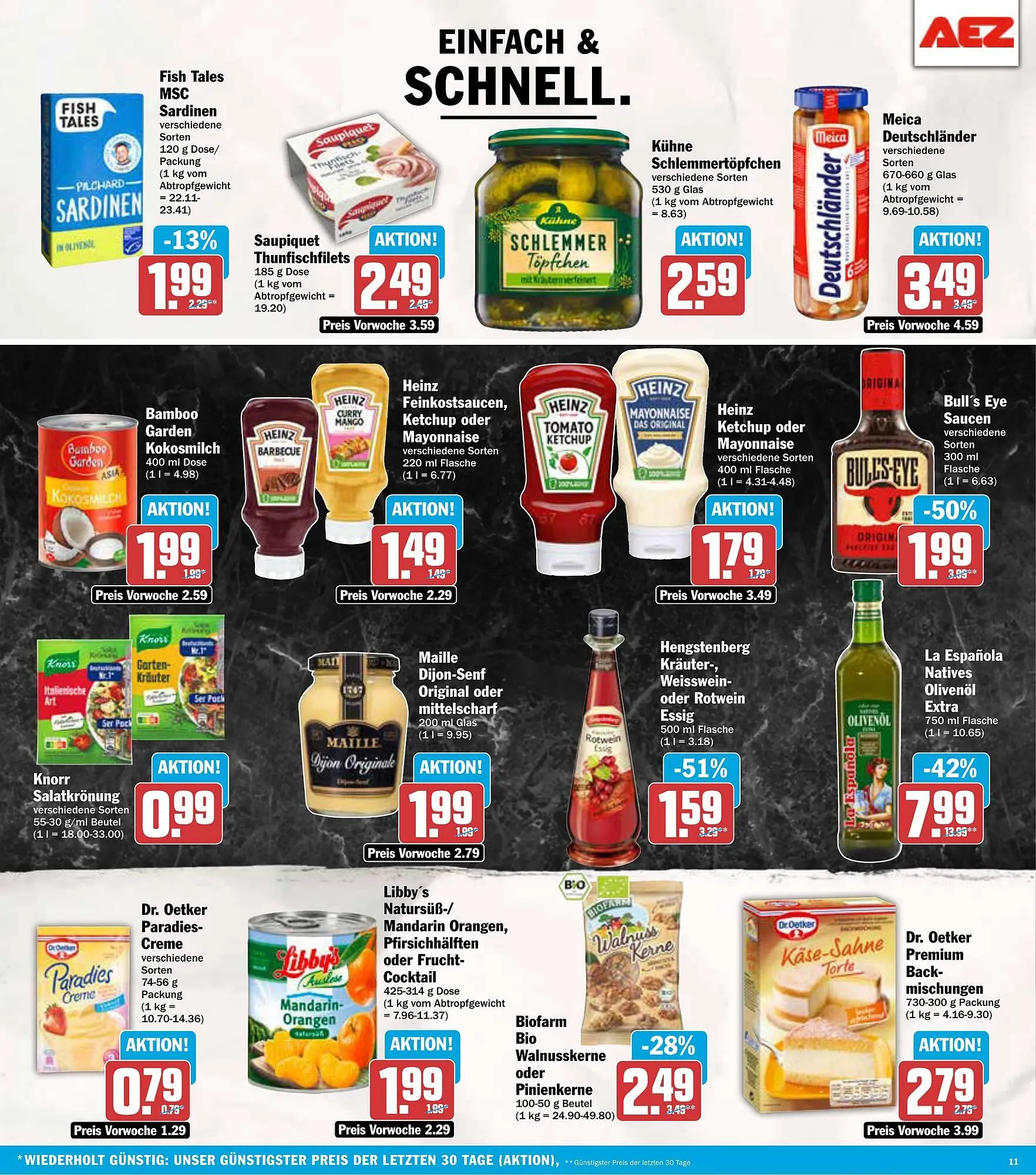 AEZ Prospekt von 29. September bis 4. Oktober 2025 - Prospekt seite 11
