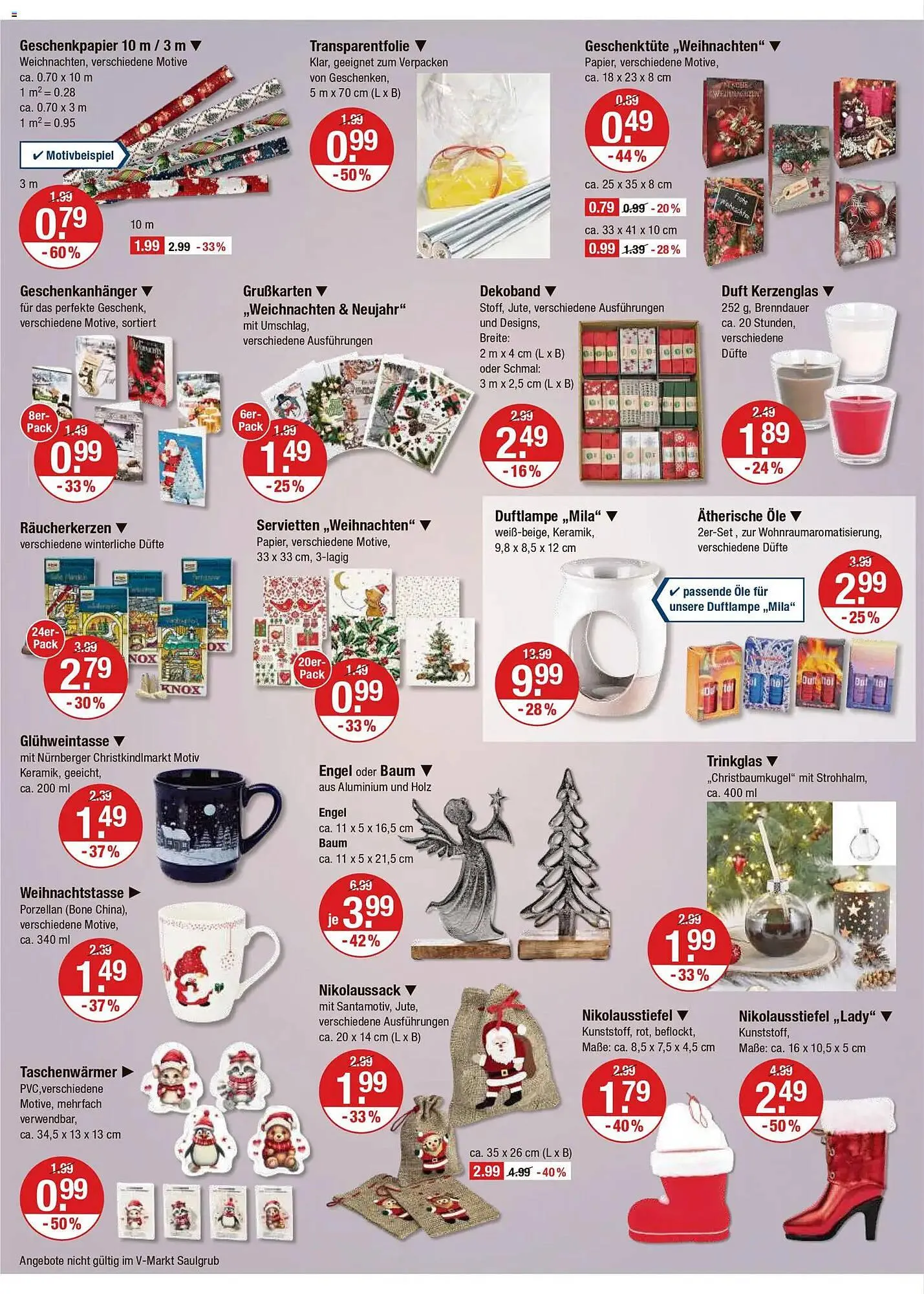V Markt Prospekt von 13. November bis 19. November 2025 - Prospekt seite 16