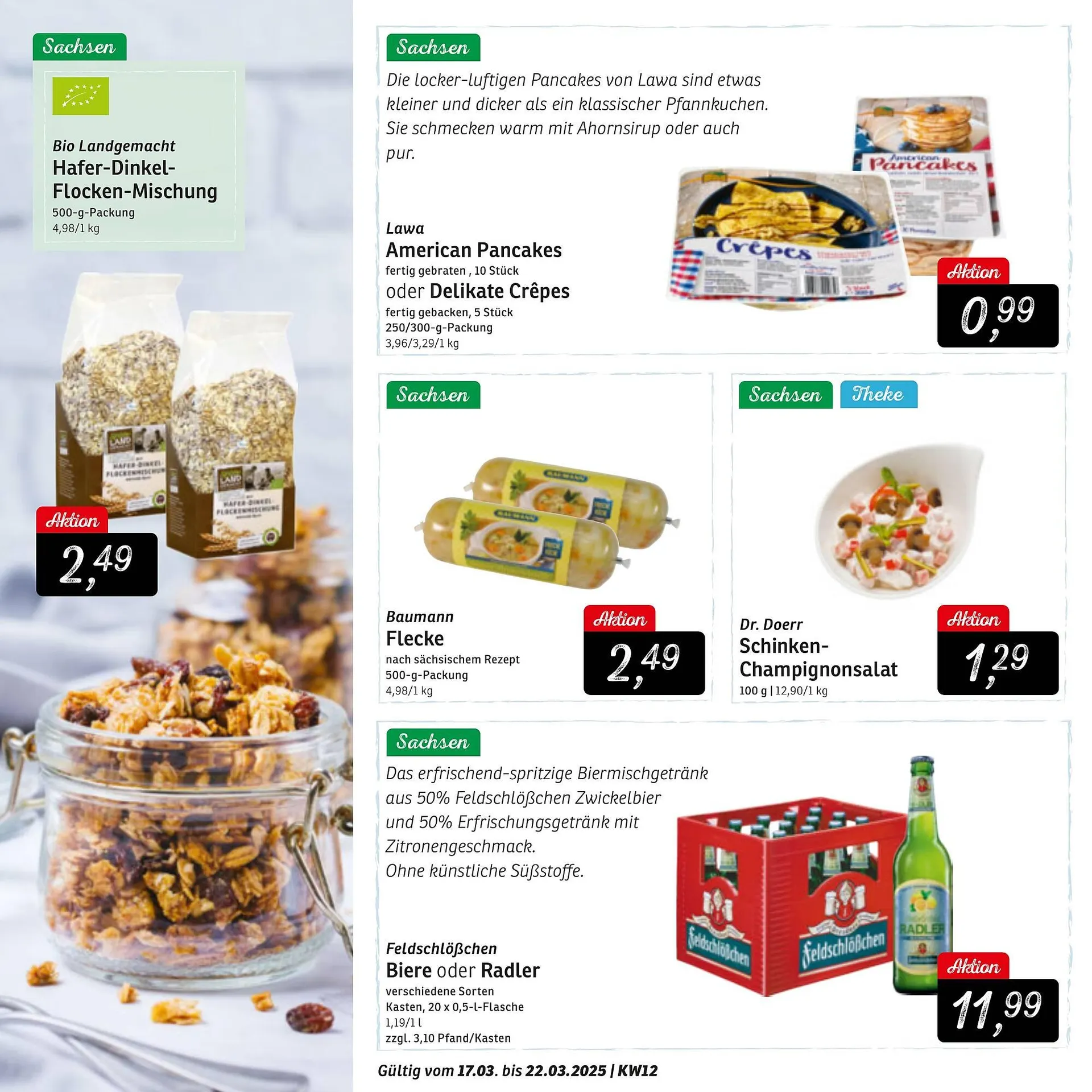 KONSUM Prospekt von 17. März bis 22. März 2025 - Prospekt seite 10