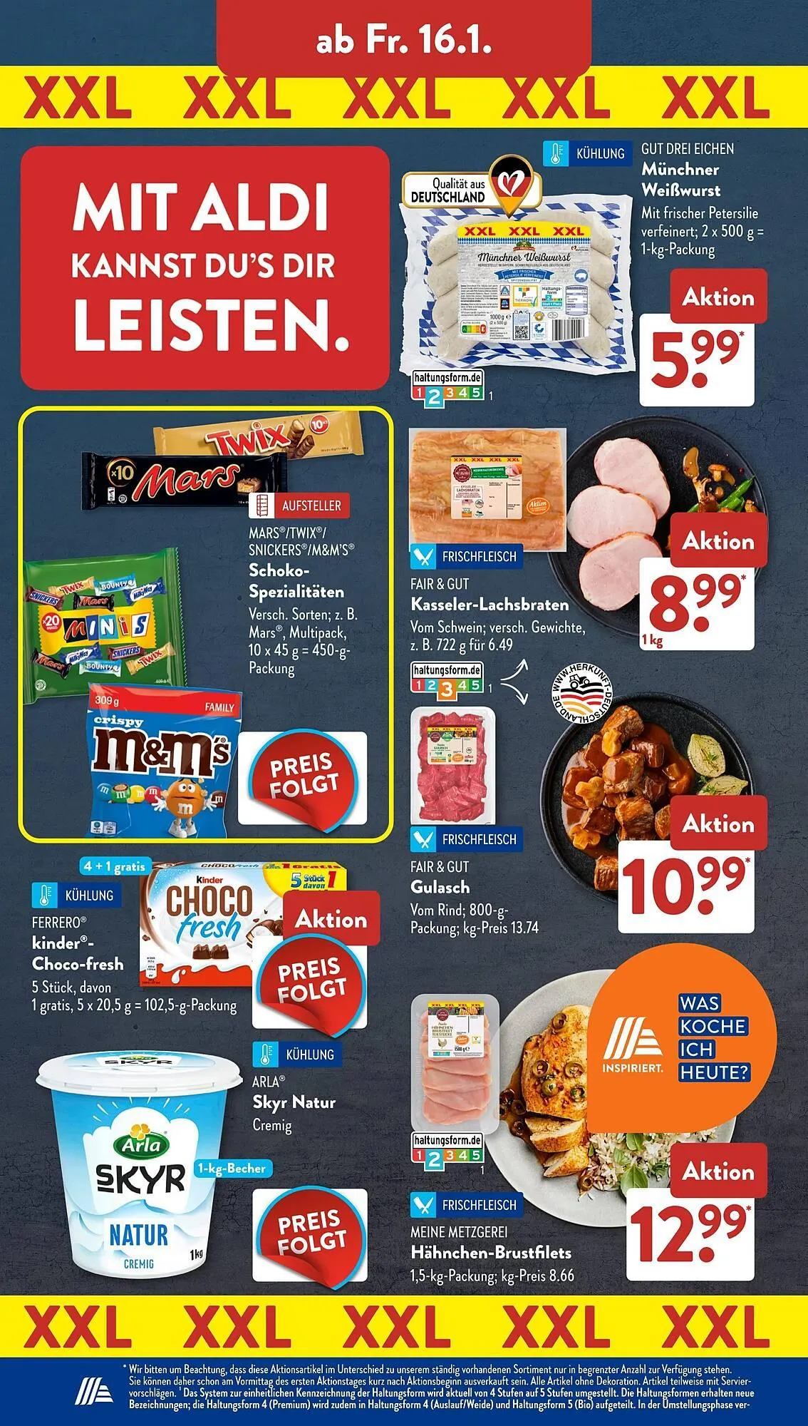 Aldi Süd Prospekt von 12. Januar bis 18. Januar 2026 - Prospekt seite 16