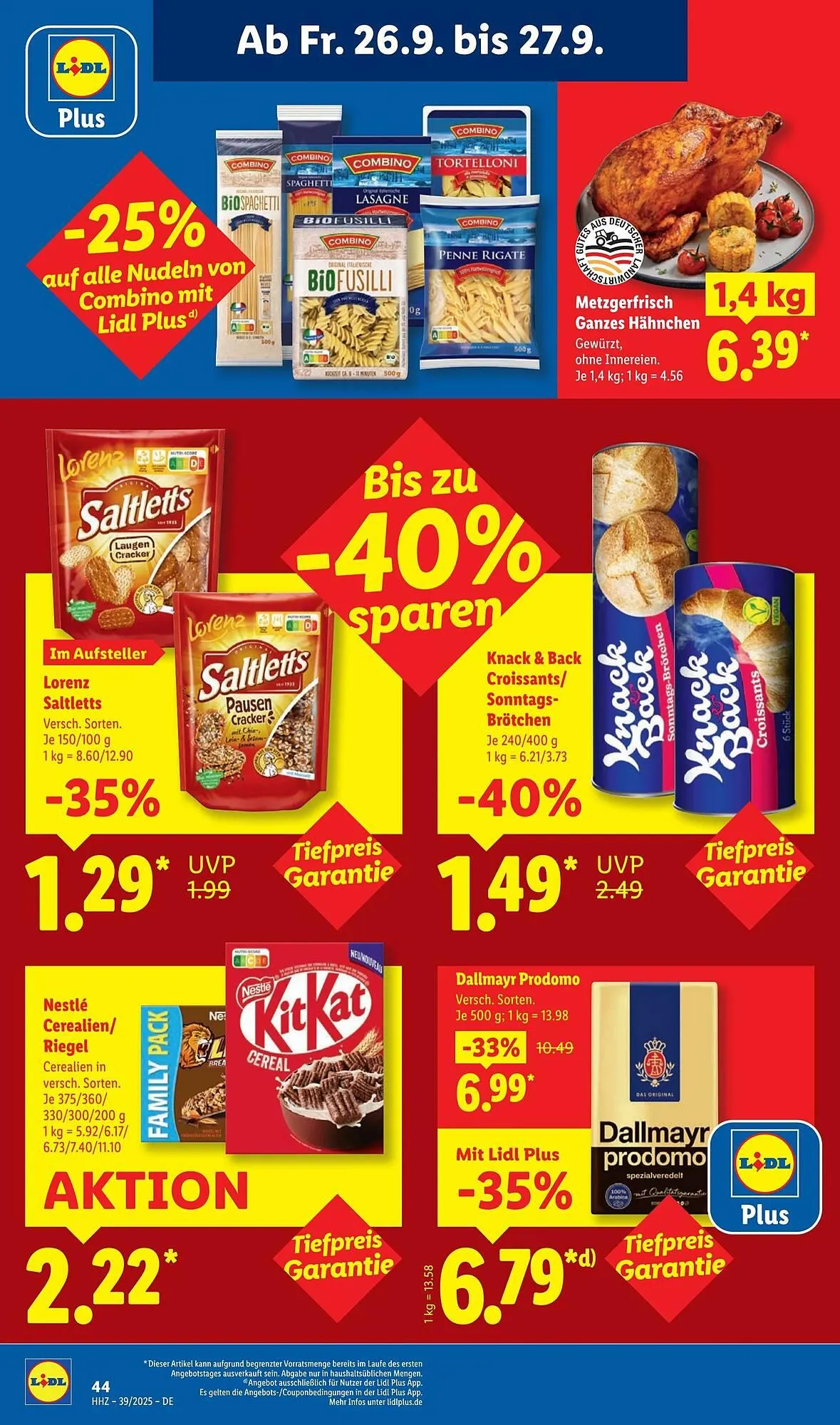 Lidl Prospekt von 22. September bis 28. September 2025 - Prospekt seite 62