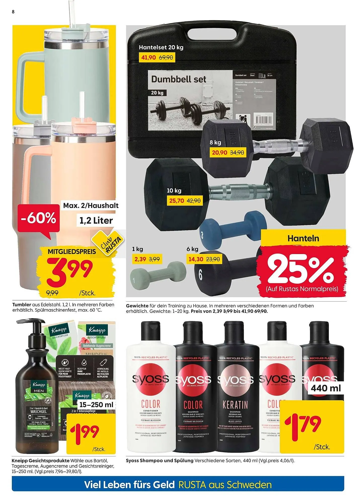 Rusta Prospekt von 12. April bis 18. April 2025 - Prospekt seite 8