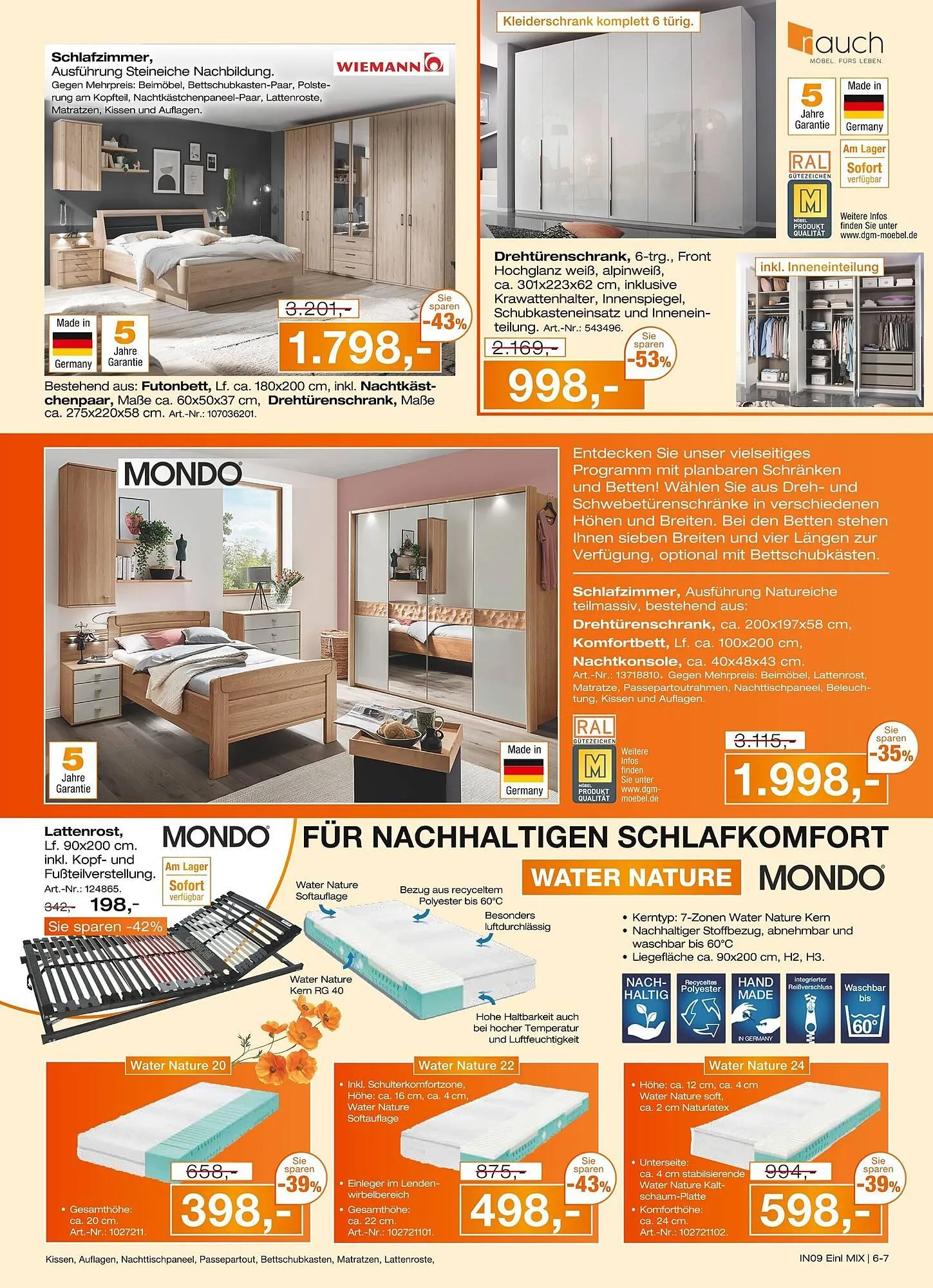 Möbel Inhofer Prospekt von 25. März bis 12. April 2025 - Prospekt seite 7