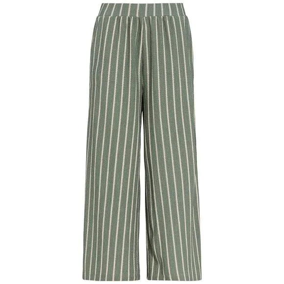 Damen Culotte mit strukturiertem Material