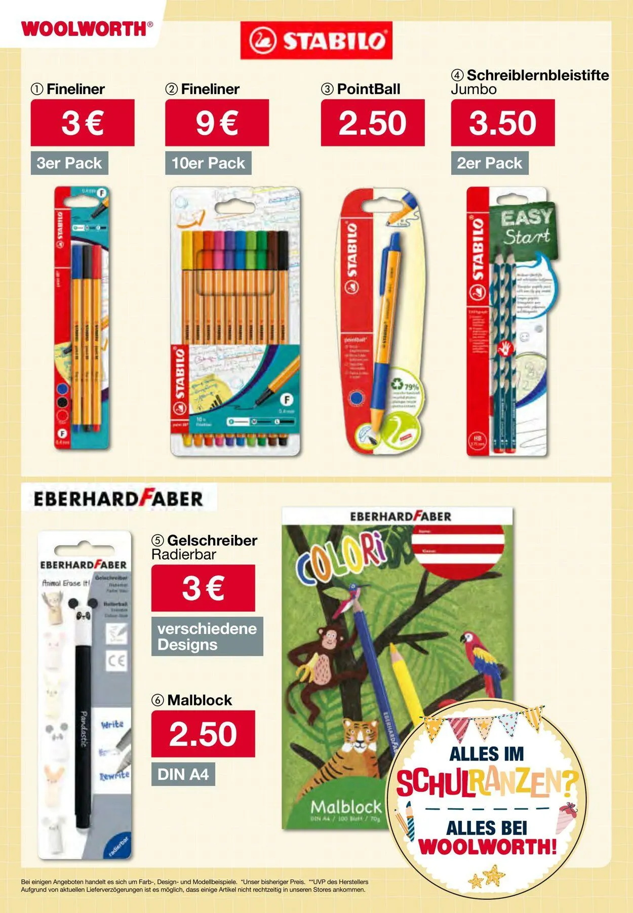 Woolworth Aktueller Prospekt von 22. September bis 6. Oktober 2025 - Prospekt seite 22