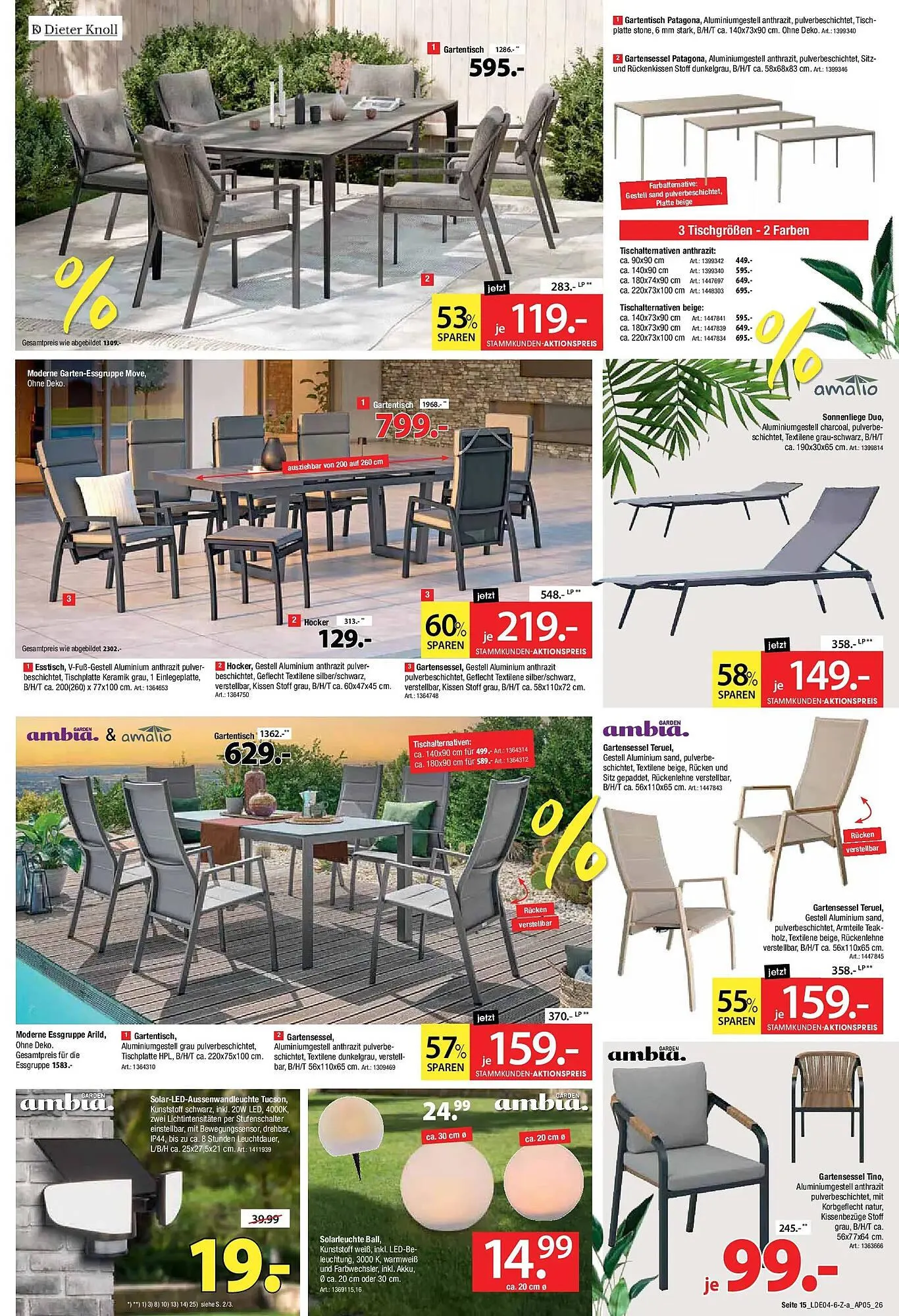 Zurbrüggen Prospekt von 24. April bis 9. Mai 2026 - Prospekt seite 15