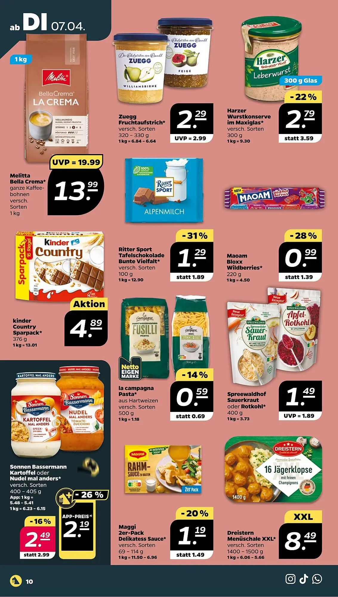 NETTO Prospekt von 7. April bis 11. April 2026 - Prospekt seite 10
