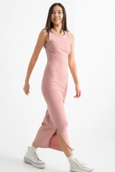 Bodycon dress - ribbed