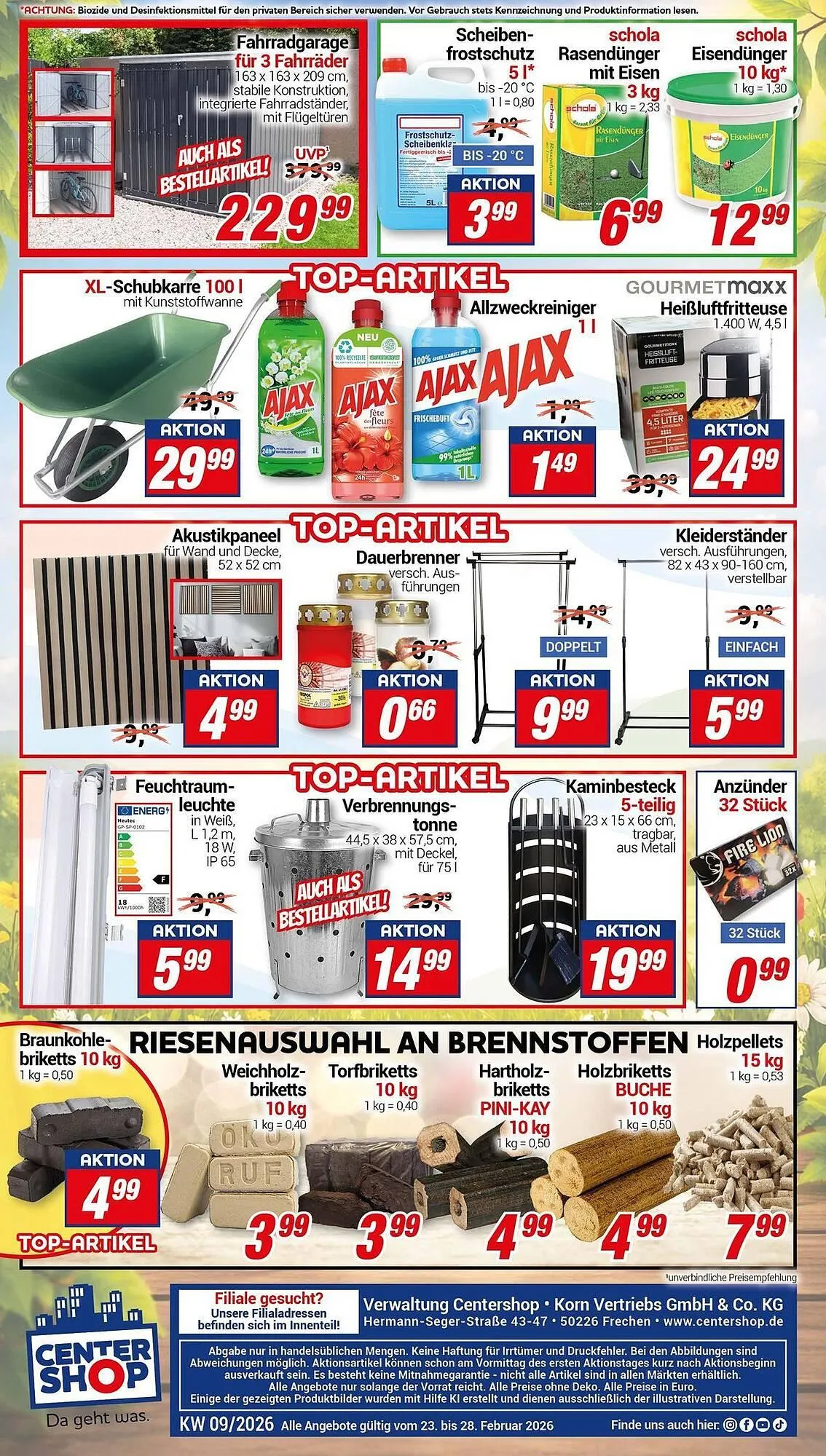 CENTERSHOP Prospekt von 28. Februar bis 6. März 2026 - Prospekt seite 16