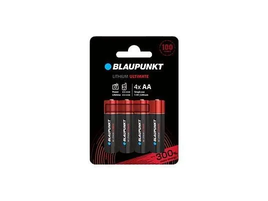 BLAUPUNKT Lithium Batterie Mignon Batterie Mignon AA, Lithium, 1.5 Volt