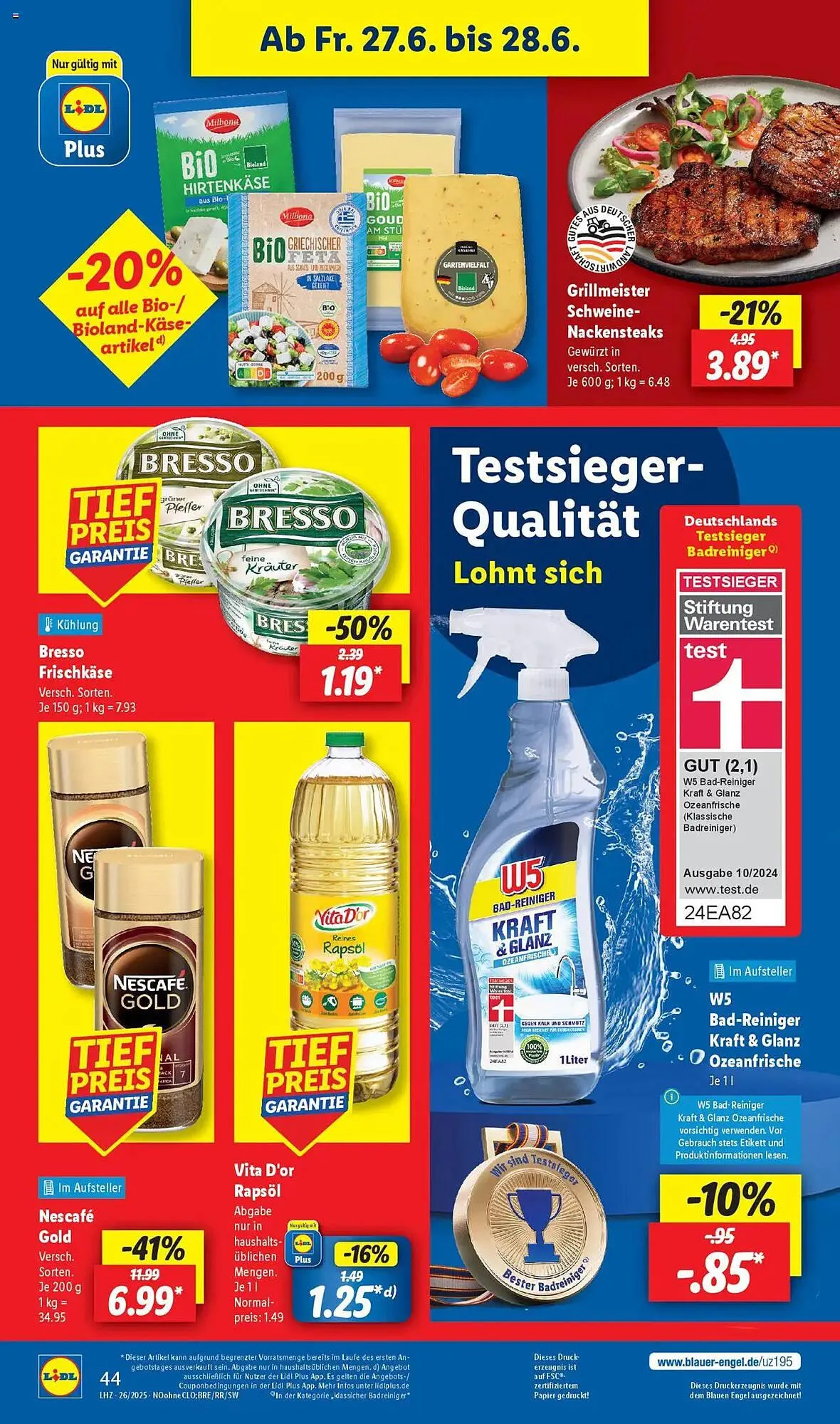 Lidl Prospekt von 23. Juni bis 28. Juni 2025 - Prospekt seite 62
