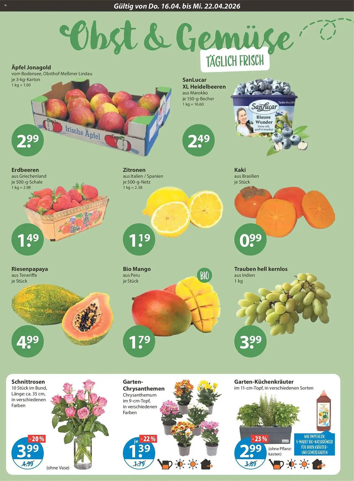 V Markt Prospekt von 16. April bis 22. April 2026 - Prospekt seite 4
