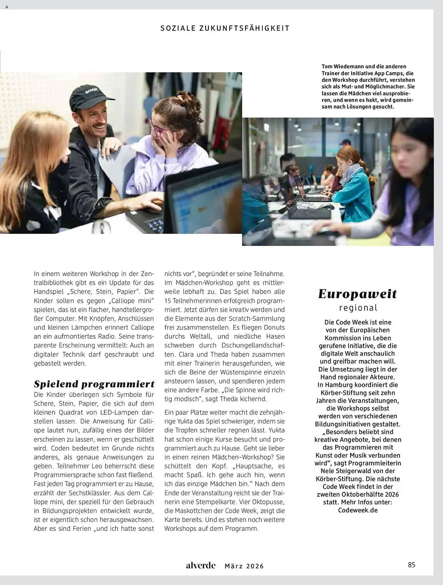 Dm drogerie Magazin von 1. März bis 31. März 2026 - Prospekt seite 85