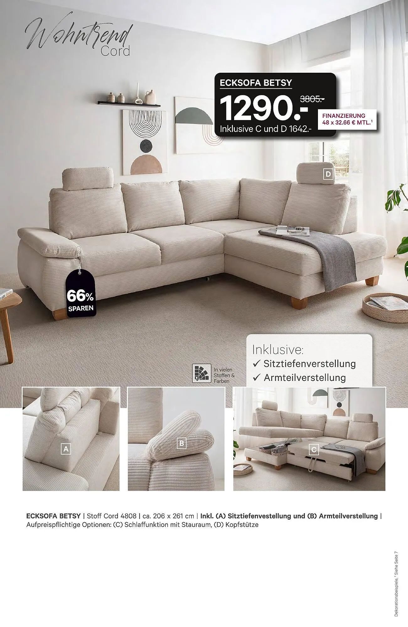 Kabs Polsterwelt Prospekt von 27. Juni bis 24. Juli 2025 - Prospekt seite 40