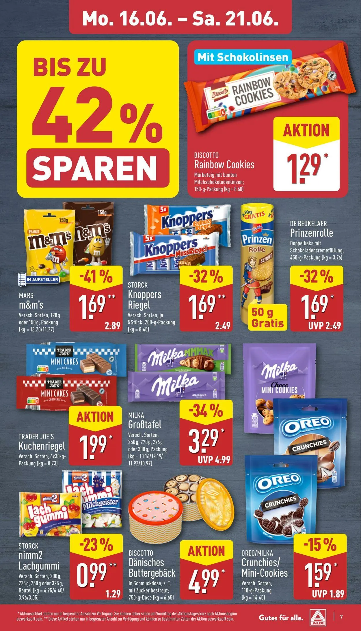 Aldi-Nord von 16. Juni bis 21. Juni 2025 - Prospekt seite 7