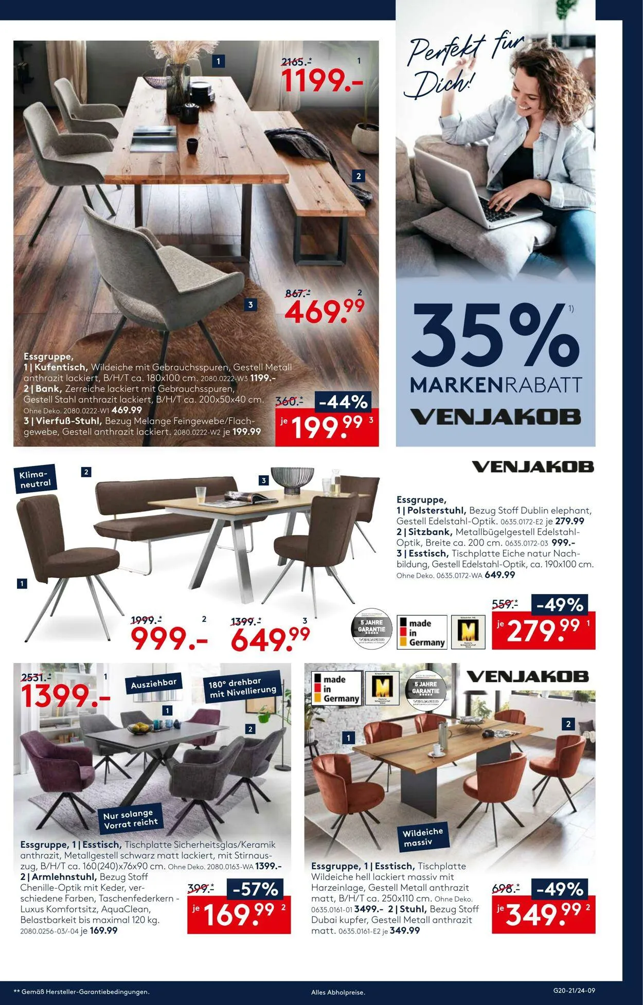 Möbel Rieger Aktueller Prospekt von 22. April bis 6. Mai 2026 - Prospekt seite 9