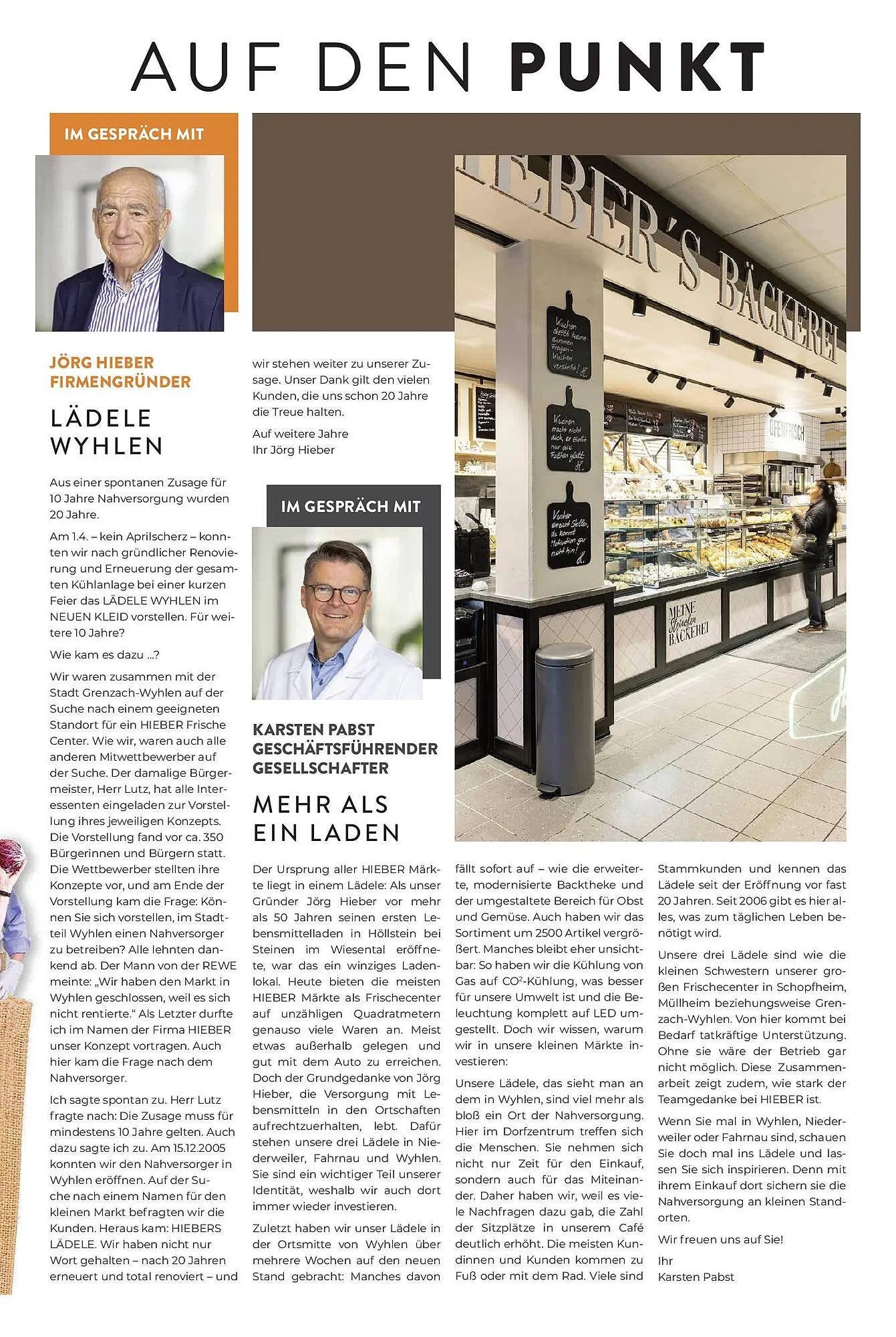 Hieber's Frische Center Prospekt von 20. April bis 26. April 2025 - Prospekt seite 4