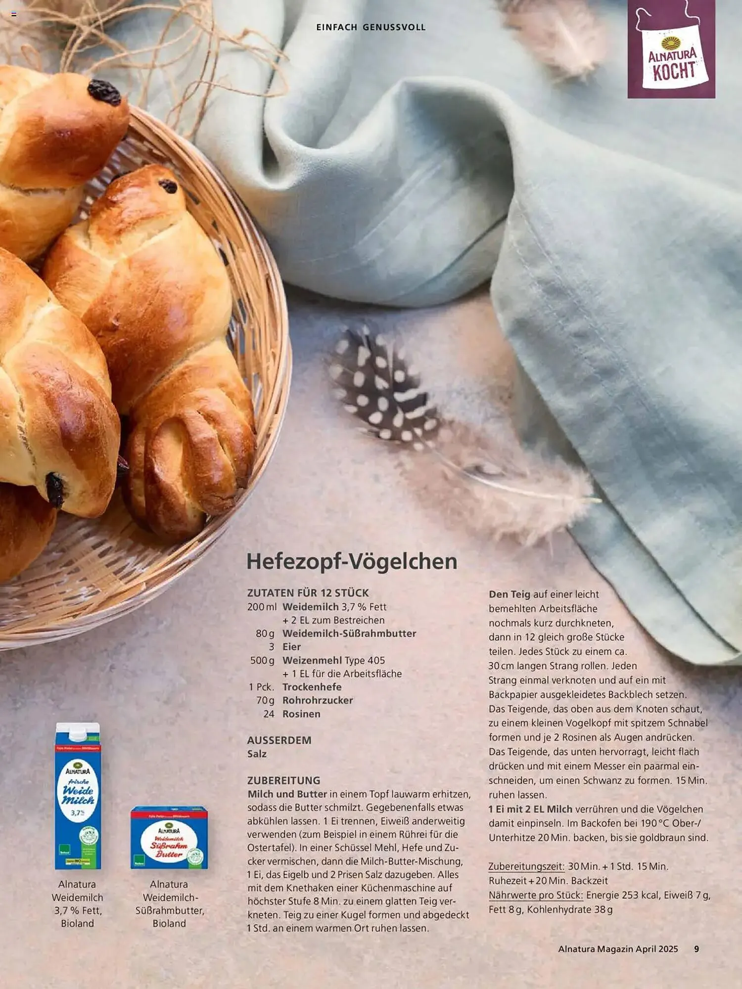 Alnatura Prospekt von 1. April bis 30. April 2025 - Prospekt seite 9