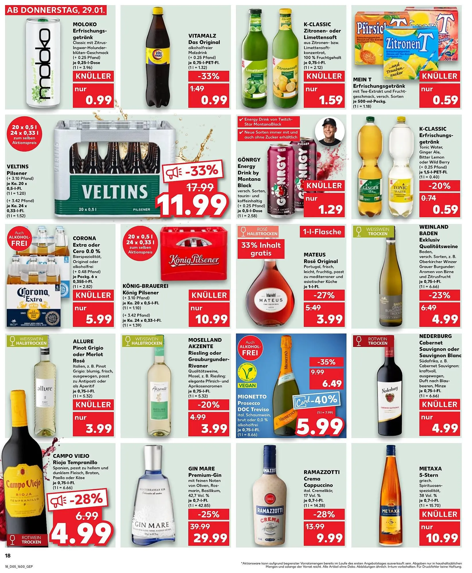 Kaufland Prospekt von 29. Januar bis 4. Februar 2026 - Prospekt seite 18