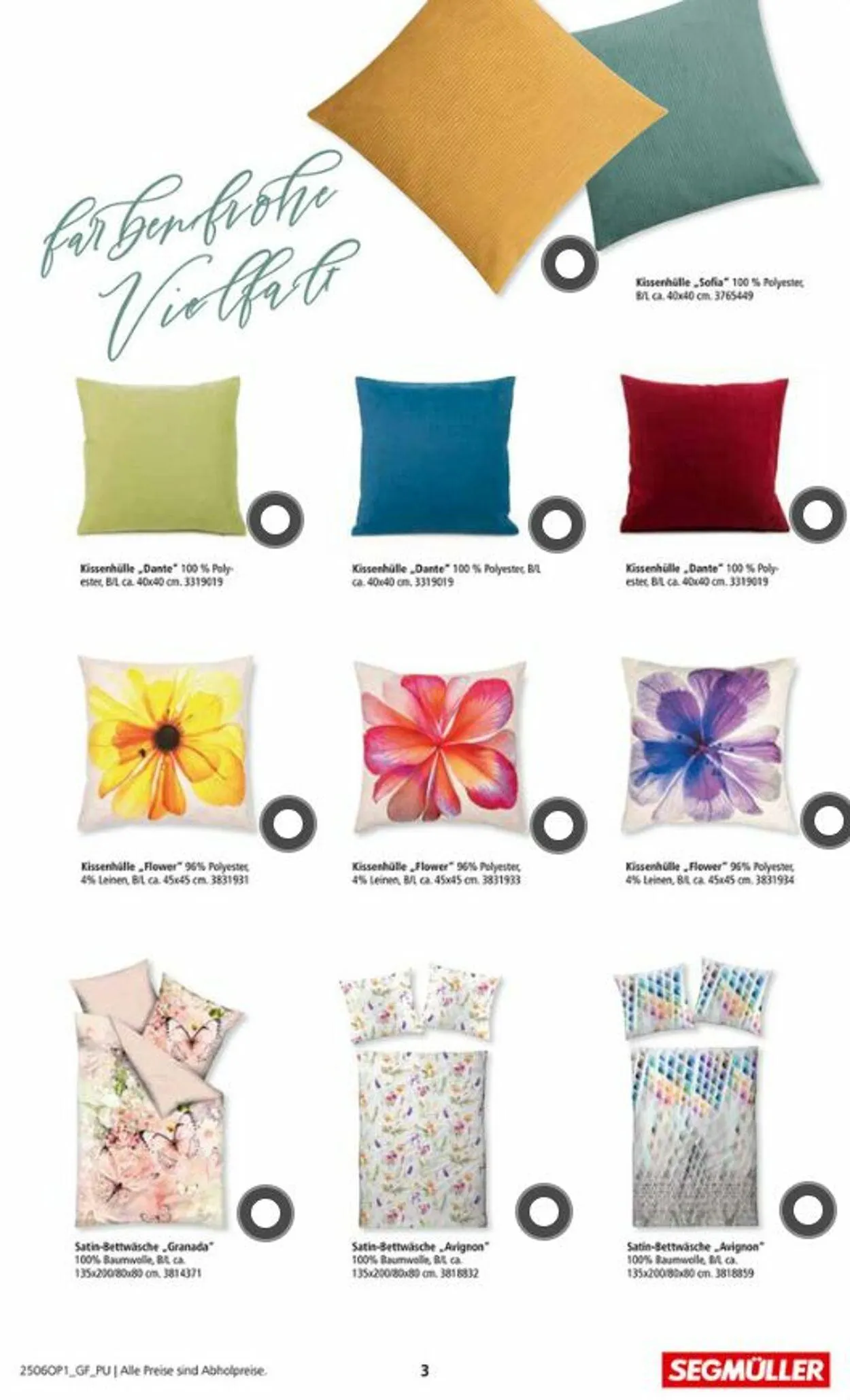 SEGMÜLLER von 31. Mai bis 30. August 2025 - Prospekt seite 3