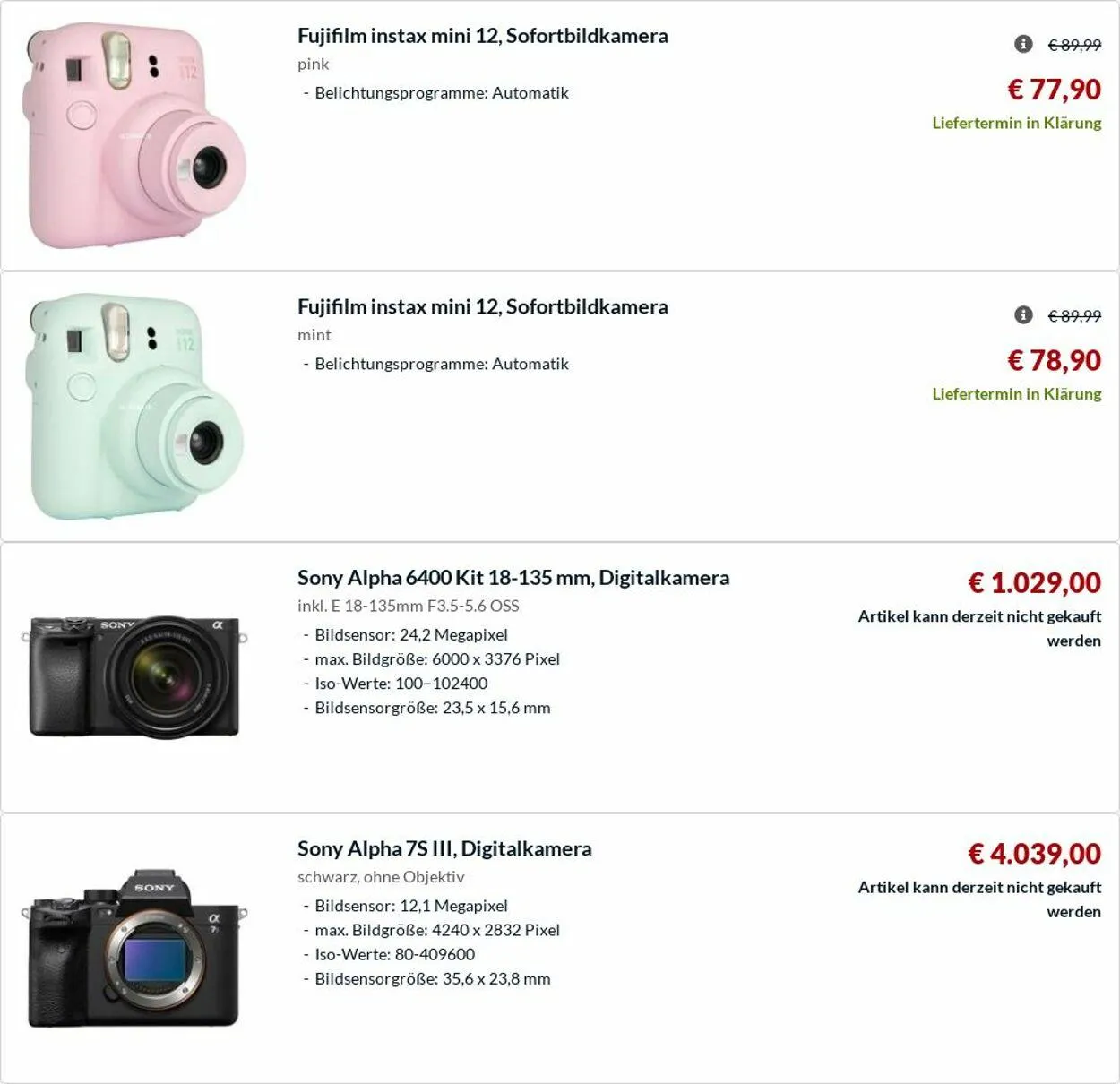 Alternate von 24. März bis 2. April 2025 - Prospekt seite 117