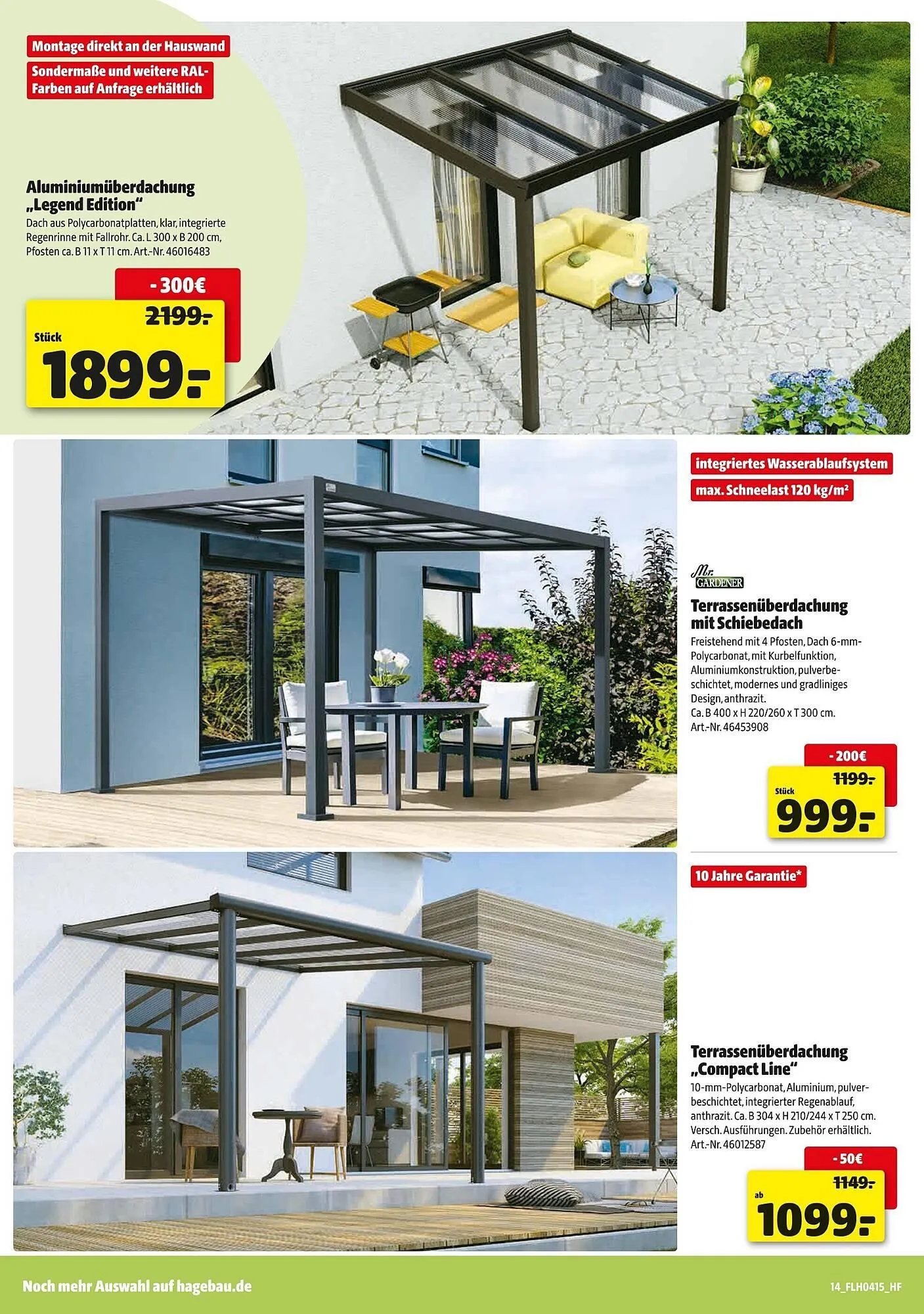 Hagebau Prospekt von 5. April bis 12. April 2025 - Prospekt seite 14