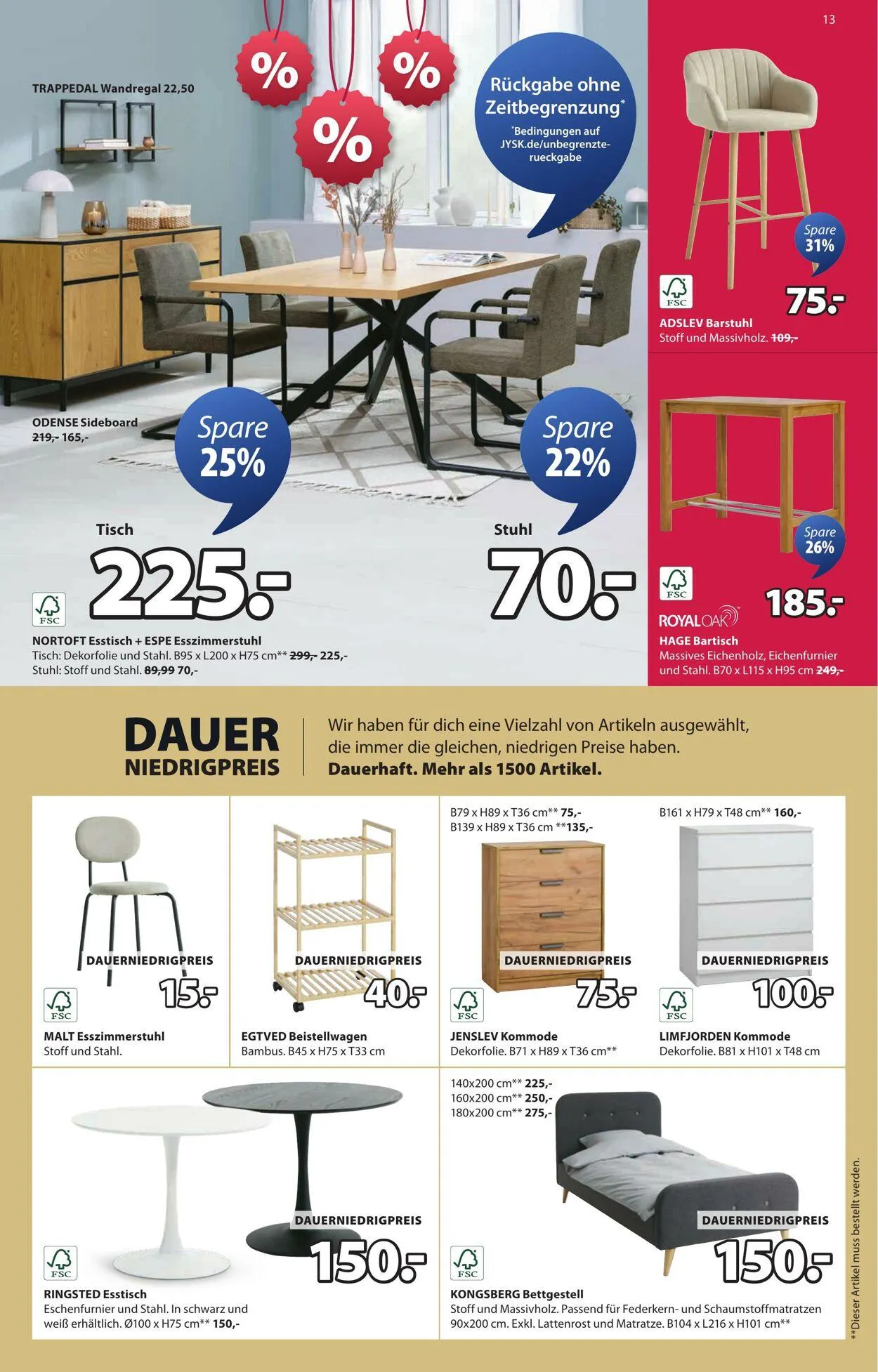 JYSK von 28. Juli bis 4. August 2025 - Prospekt seite 14