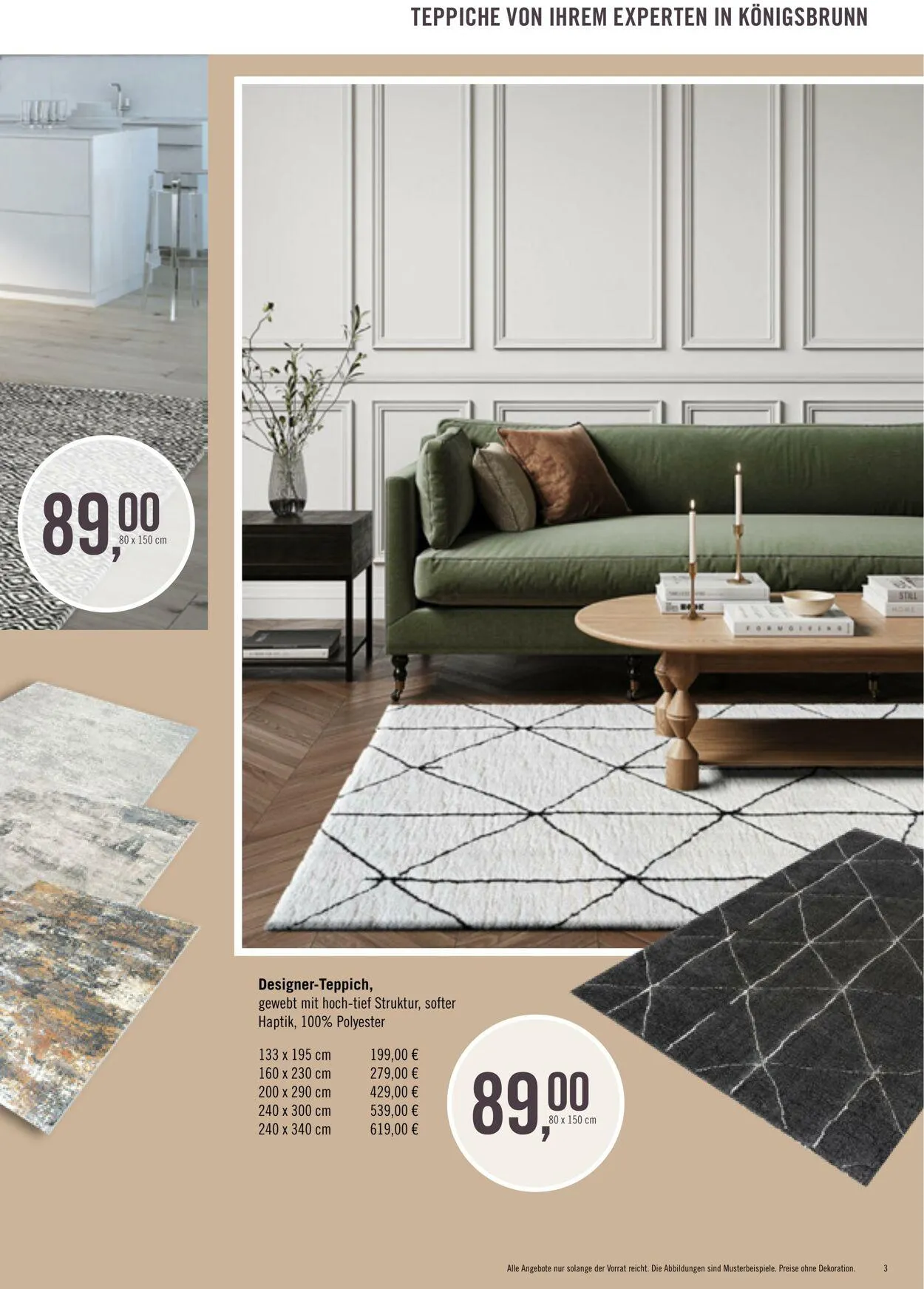 Ihr Teppichfreund Aktueller Prospekt von 27. Mai bis 10. Juni 2025 - Prospekt seite 3