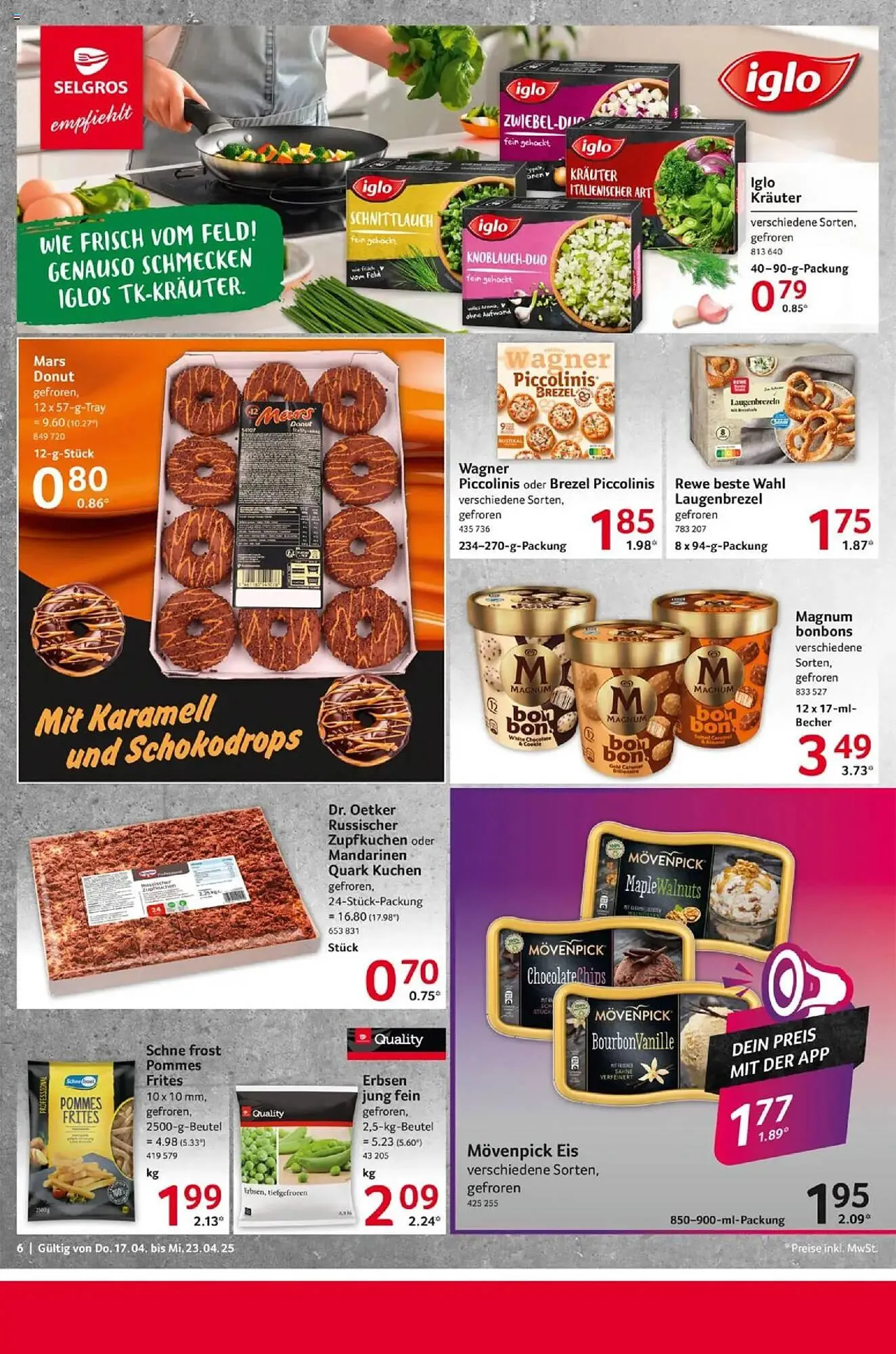 Selgros Prospekt von 17. April bis 23. April 2025 - Prospekt seite 6