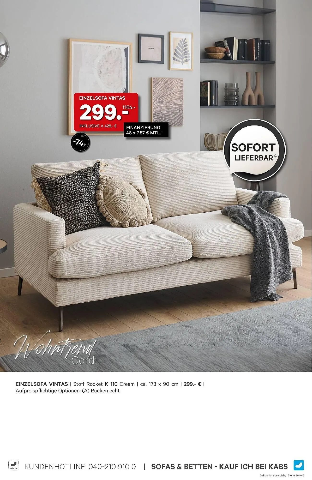 Kabs Polsterwelt Prospekt von 27. Februar bis 25. März 2026 - Prospekt seite 16