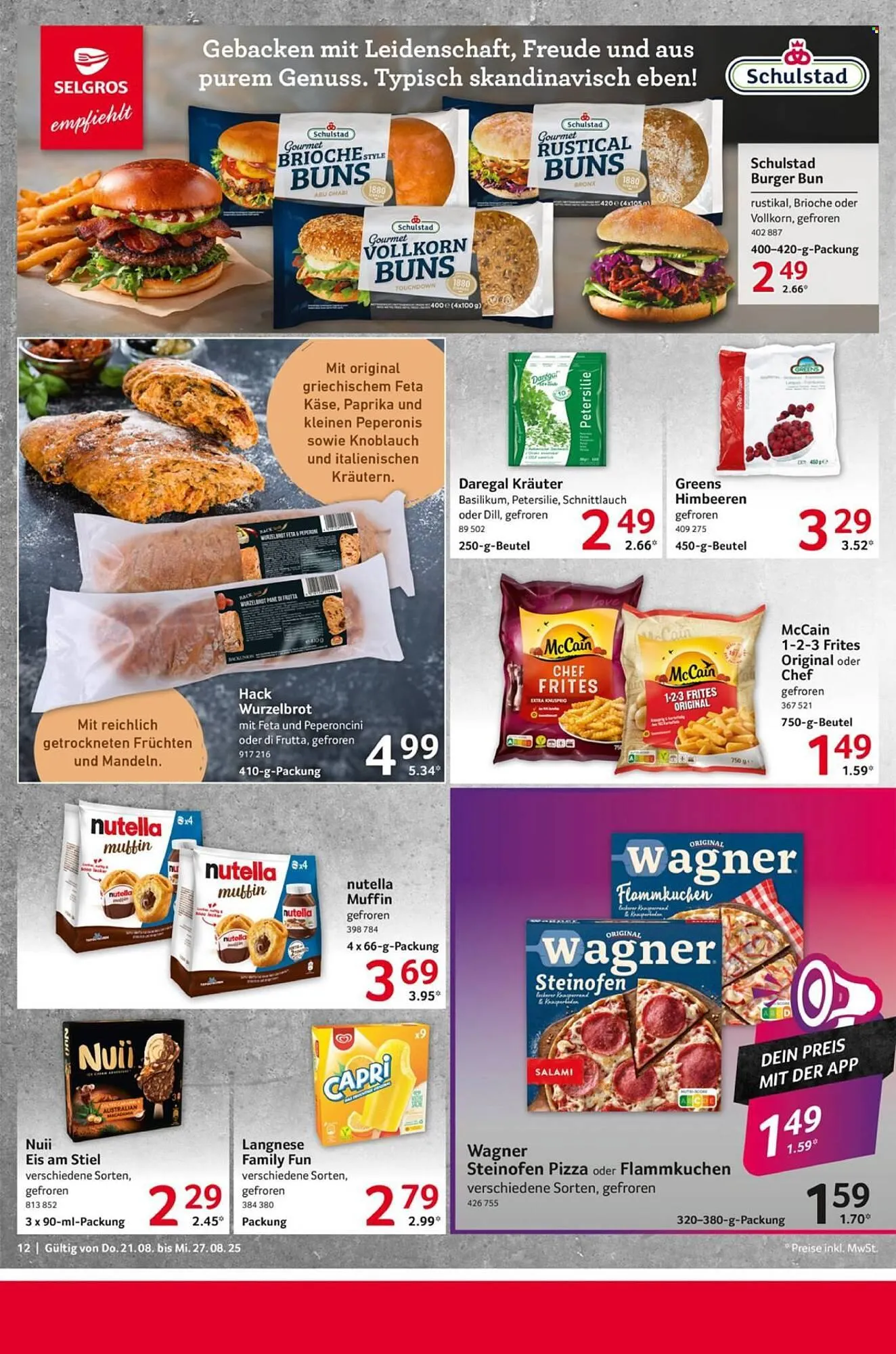 Selgros Prospekt von 21. August bis 27. August 2025 - Prospekt seite 12