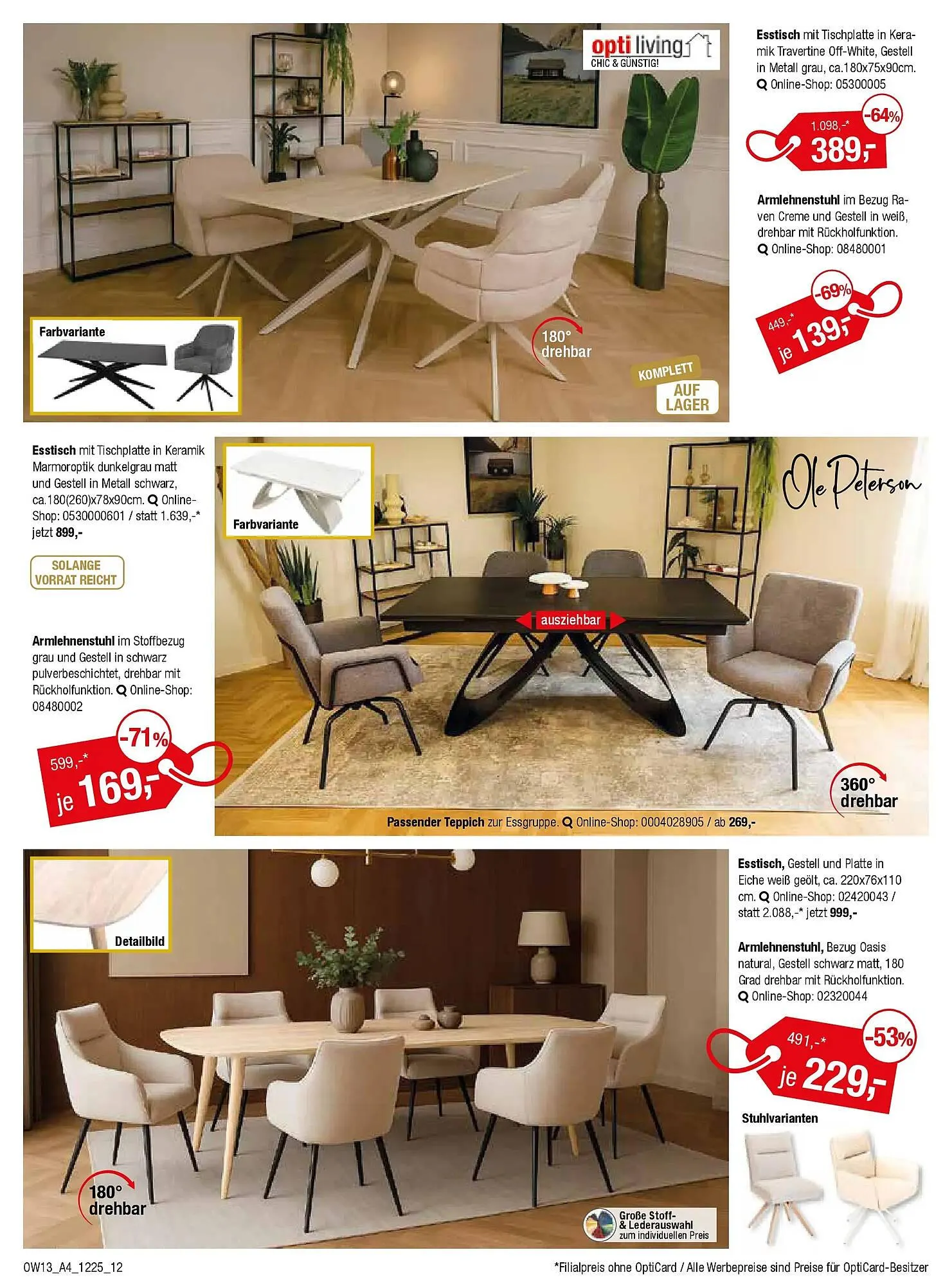 Opti Wohnwelt Prospekt von 18. Dezember bis 10. Januar 2026 - Prospekt seite 12