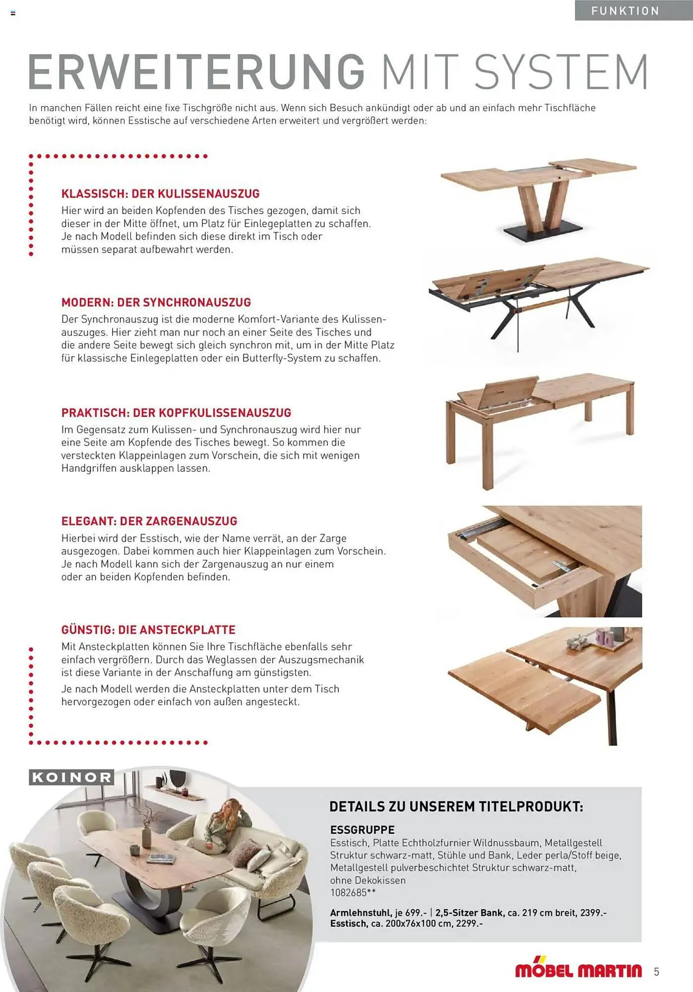 Möbel Martin Prospekt von 20. März bis 27. März 2025 - Prospekt seite 5