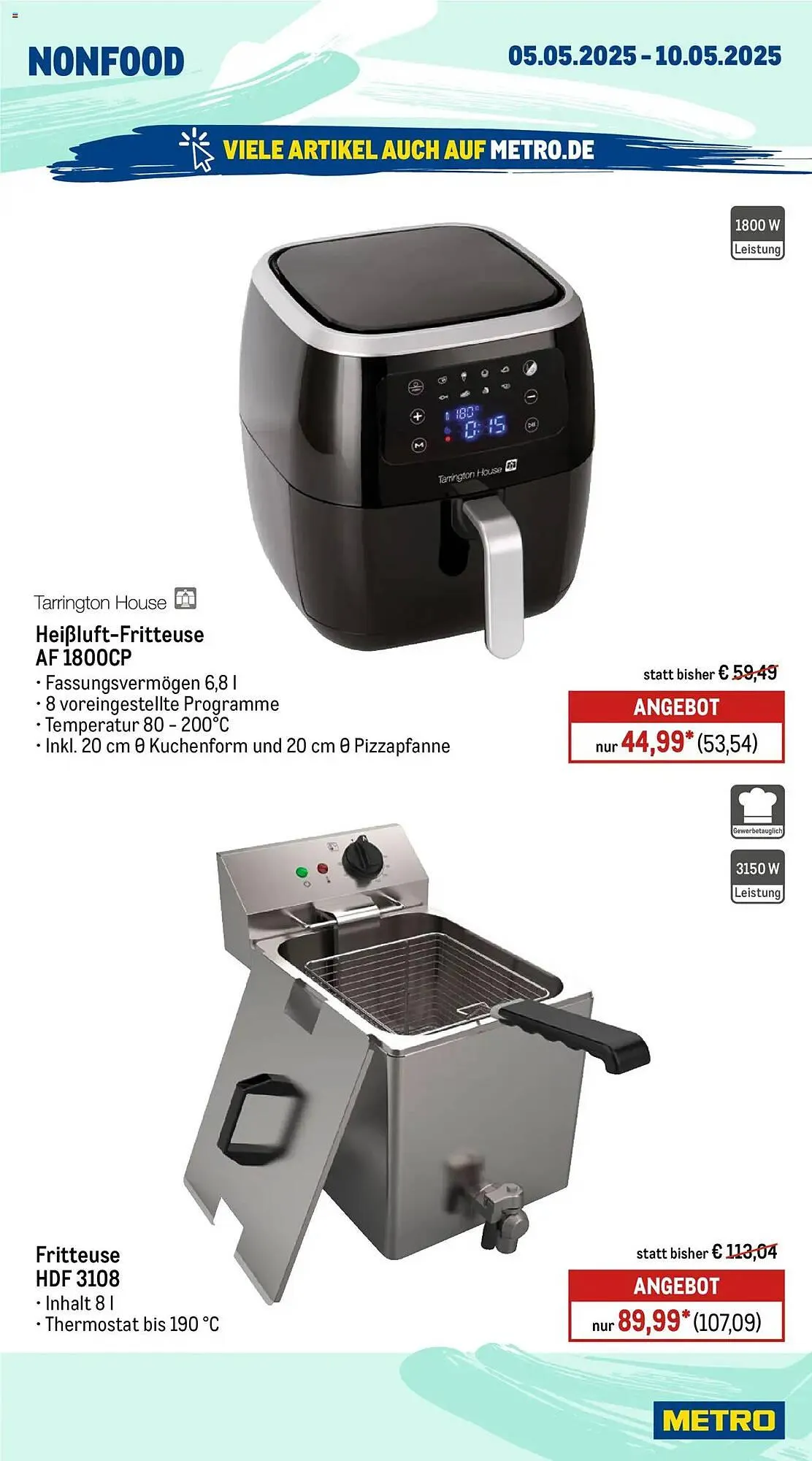 METRO Prospekt von 5. Mai bis 10. Mai 2025 - Prospekt seite 18