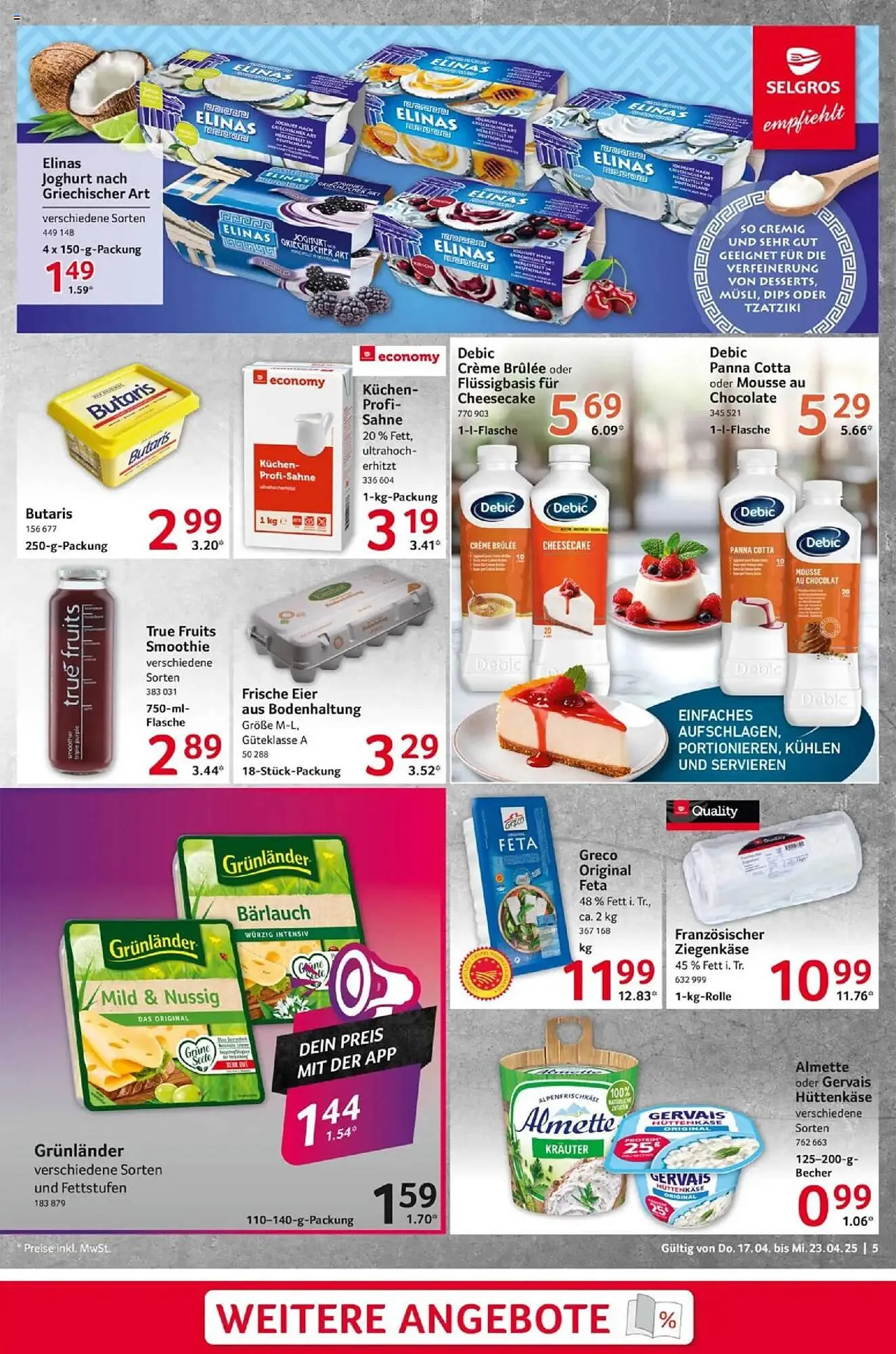 Selgros Prospekt von 17. April bis 23. April 2025 - Prospekt seite 5