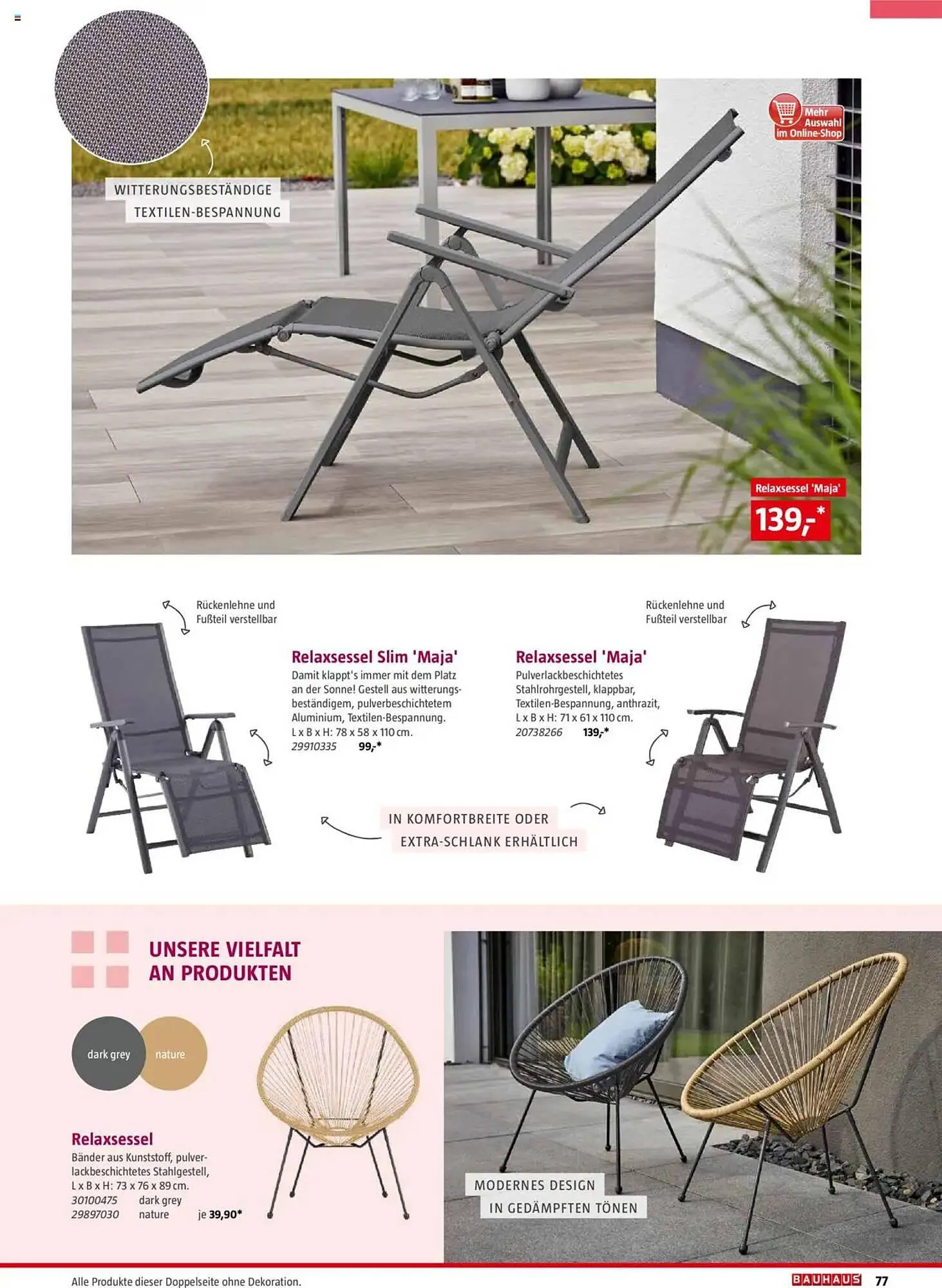 Bauhaus Prospekt von 10. Februar bis 30. Juni 2025 - Prospekt seite 77